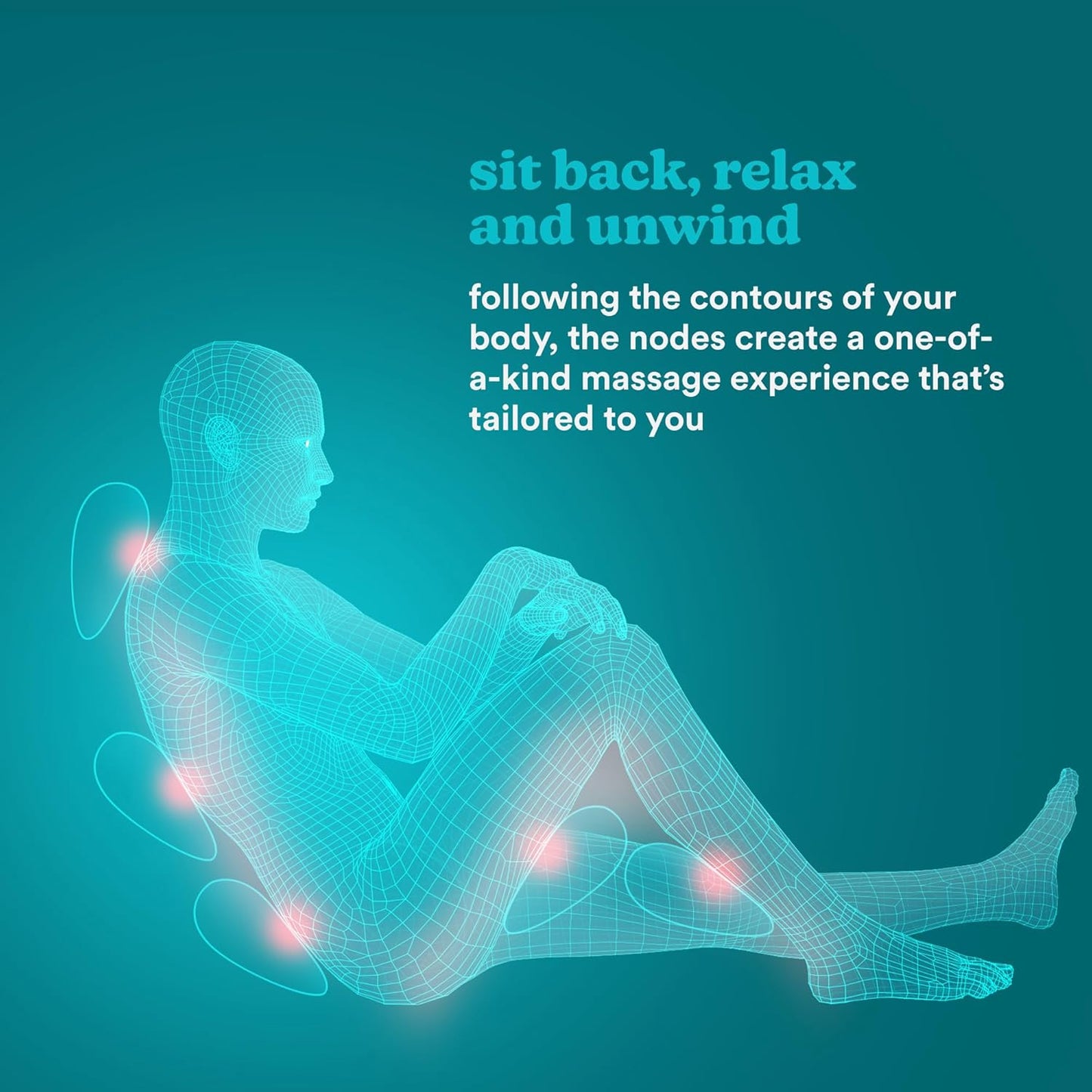 Portable Shiatsu Pillow + Soothing Heat - Medaid International