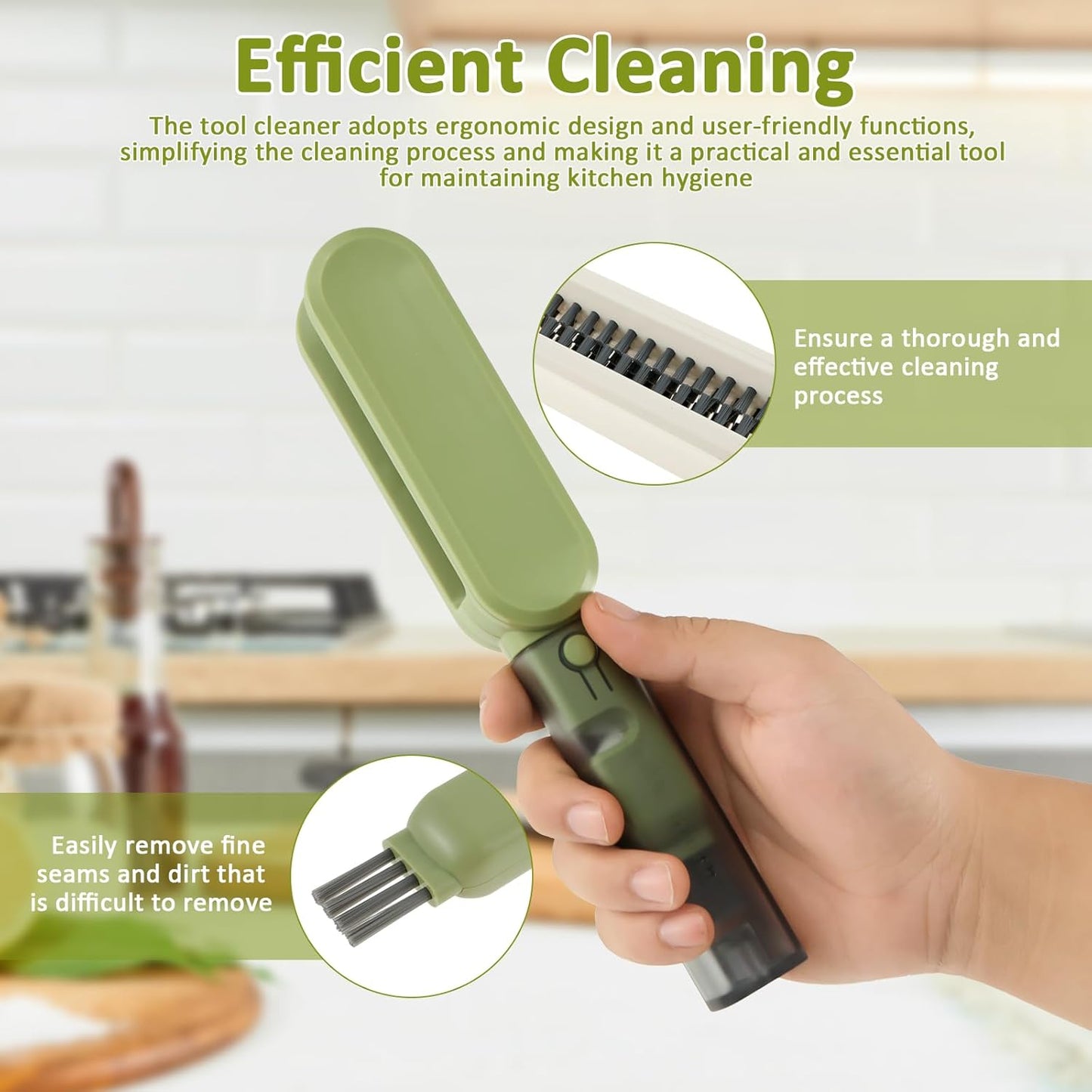 Multifunctional Cutlery Cleaning Brush - Medaid International