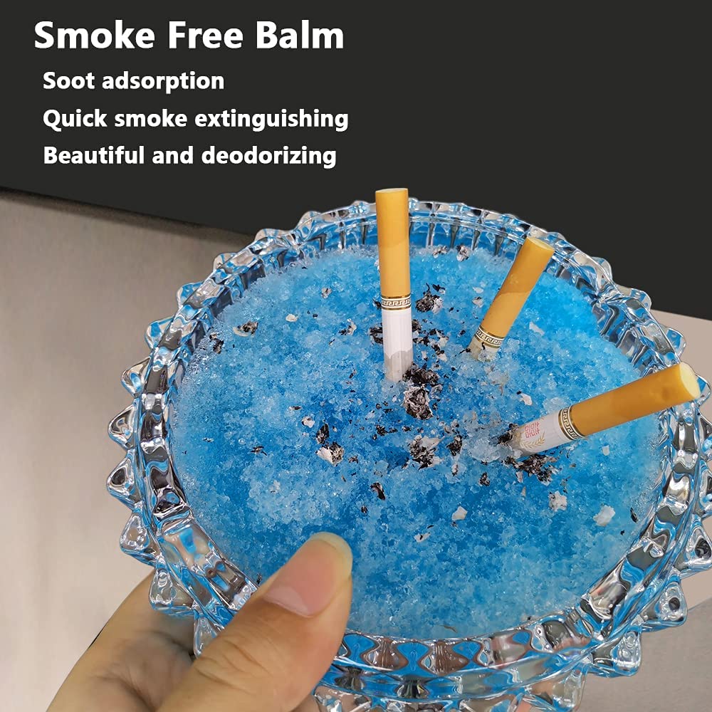 Ashtray Sand Pack of 4 bags Smokeless Ashtrays for Cigarettes Indoor, Quickly Extinguish Smoke and Adsorb Soot, Prevent Secondhand Smoke, Odor Eliminator - Medaid International