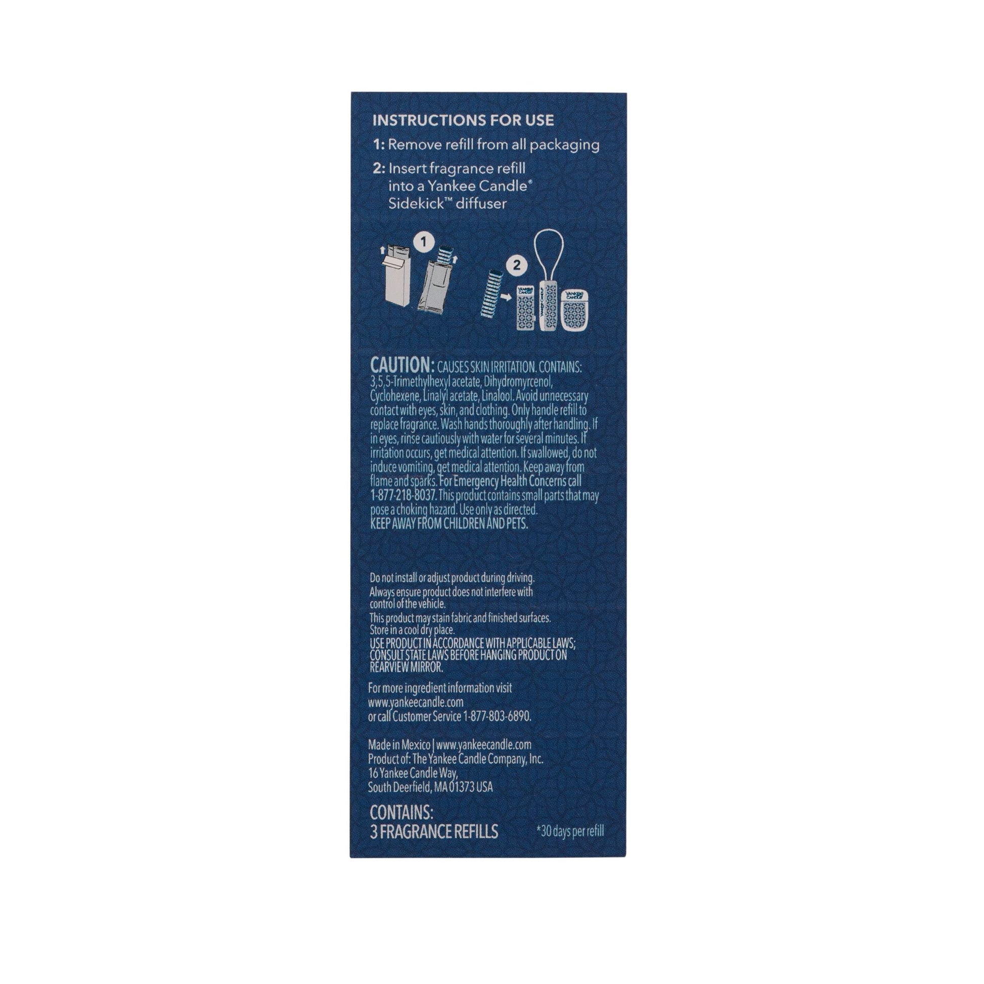 Yankee Candle MidSummer's Night® Sidekick™ Fragrance Refill (Triple), 1.06 oz - Medaid International