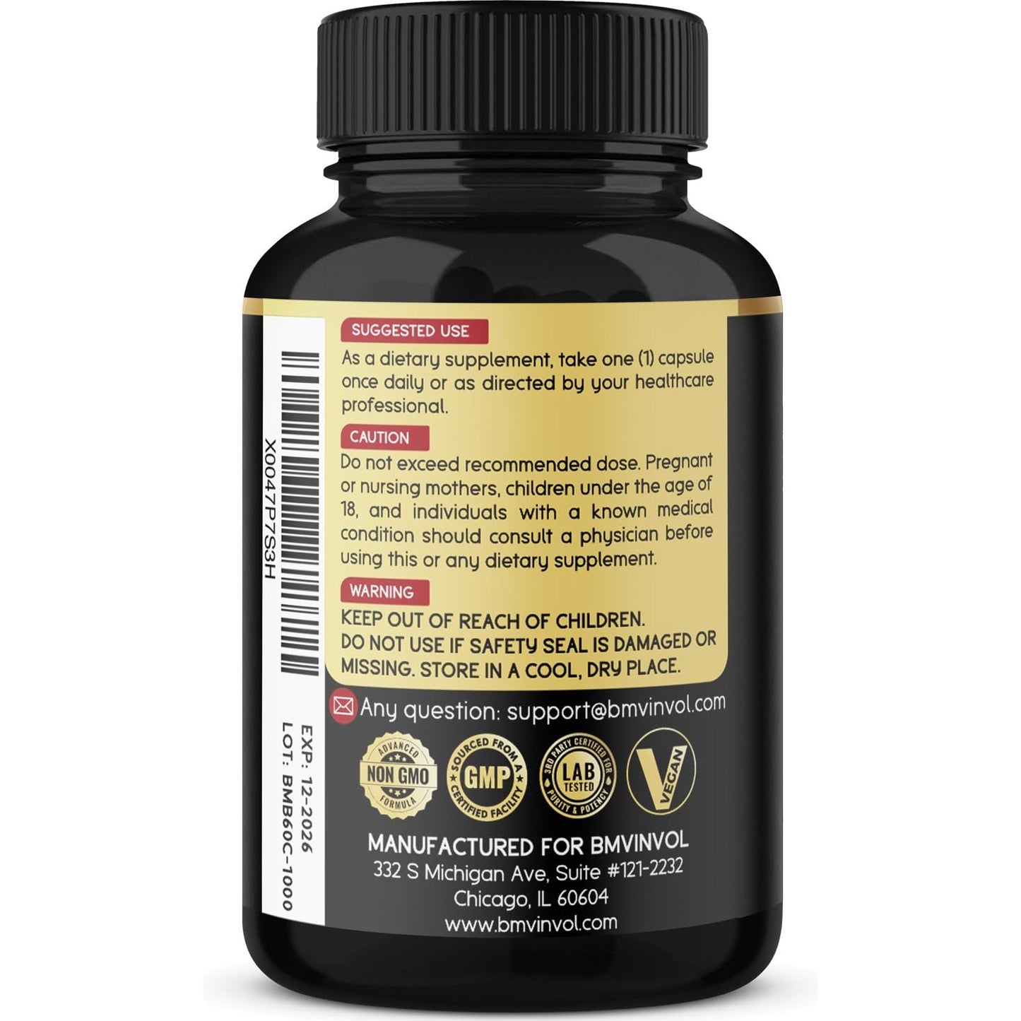 (2 Packs) Berberine Supplement Plus Ceylon Cinnamon, Turmeric, Artichoke, Milk Thistle, Black Pepper - 120 Capsules - 4 Months Supply - Medaid International