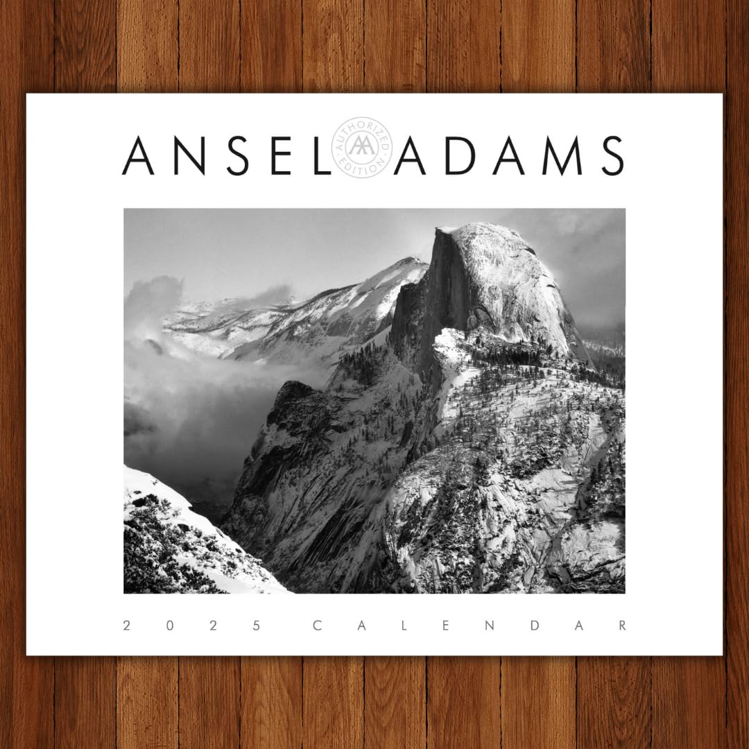 Ansel Adams 2025 Wall Calendar: Authorized Edition: 13-Month Nature Photography Collection (Monthly Calendar) - Medaid International