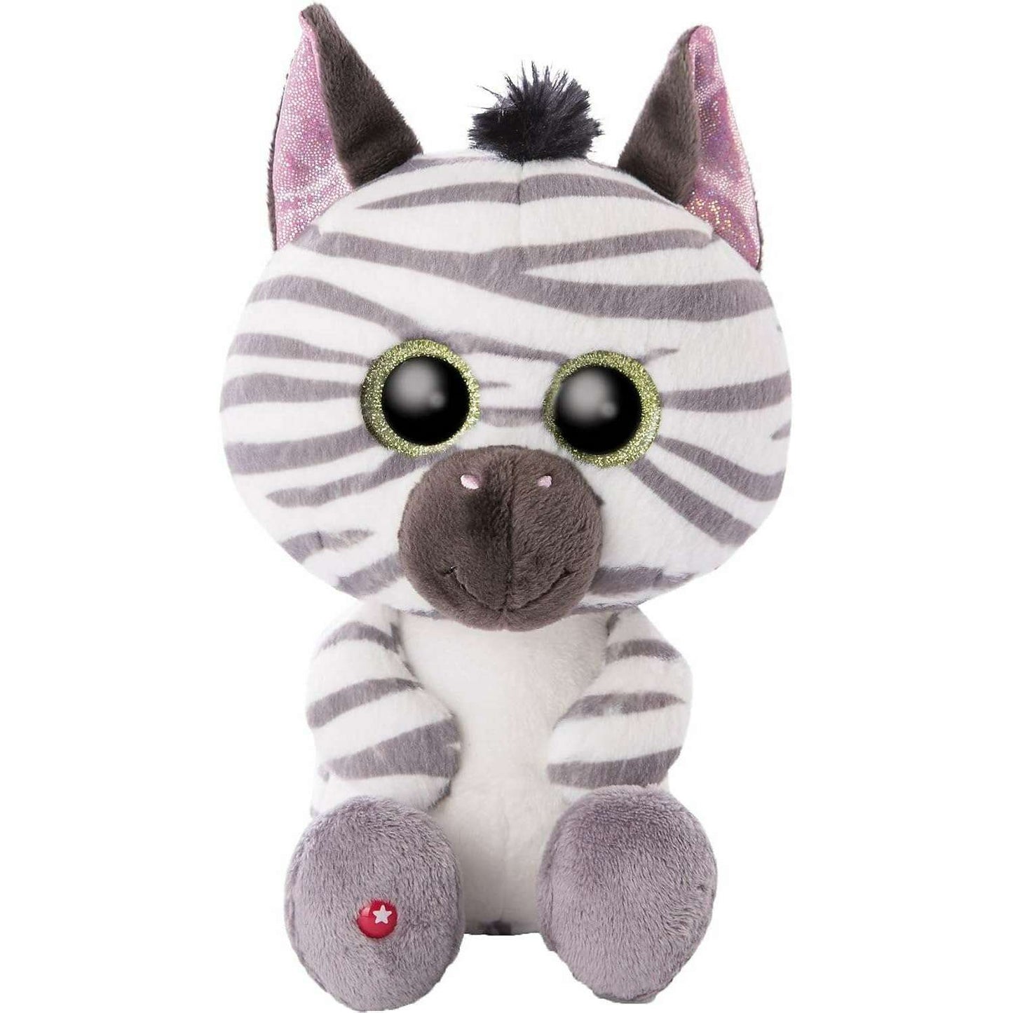 Mankalita 25 cm - Big Eyes Zebra Soft Toy - Medaid International