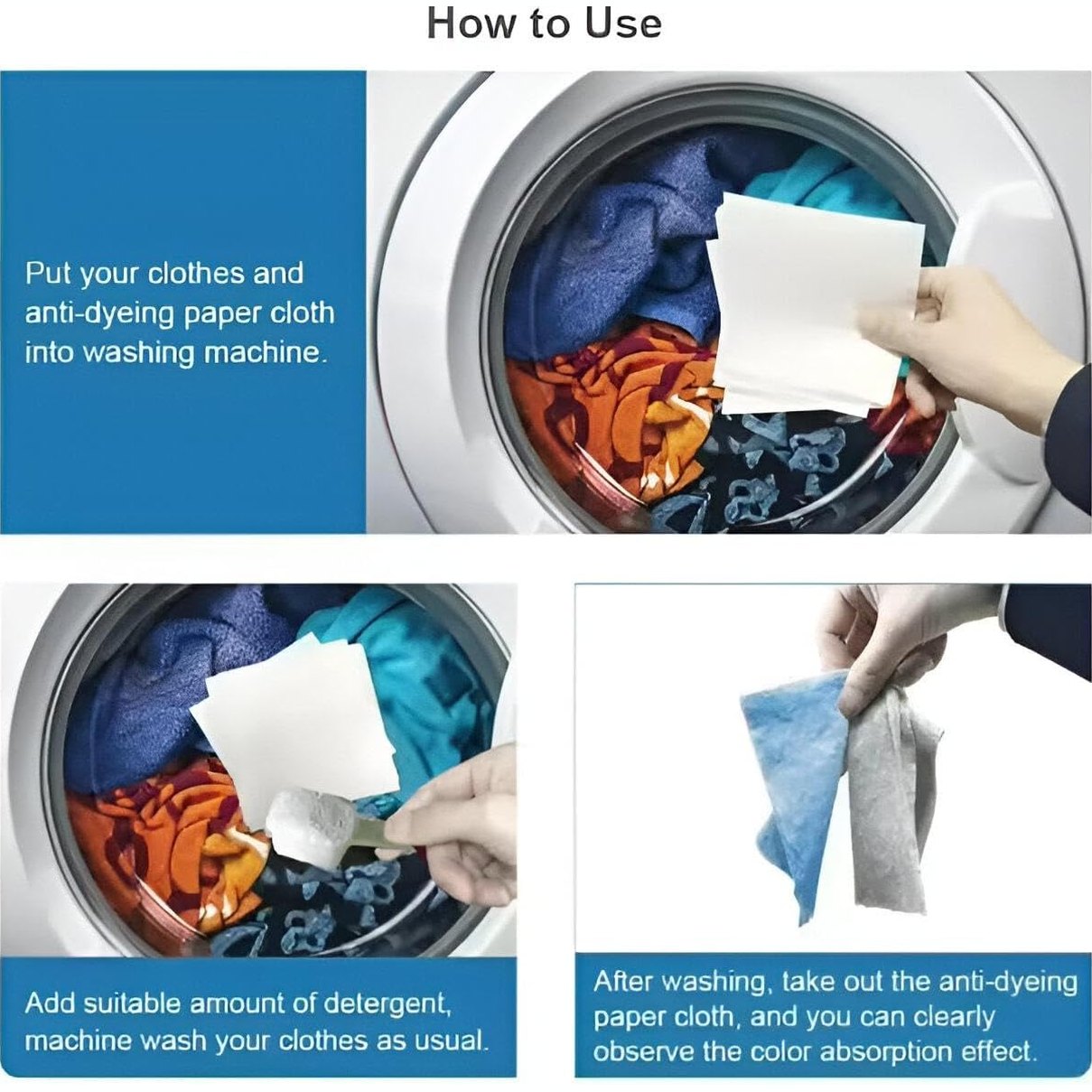 Laundry Color Catcher (50 pieces) - Medaid International