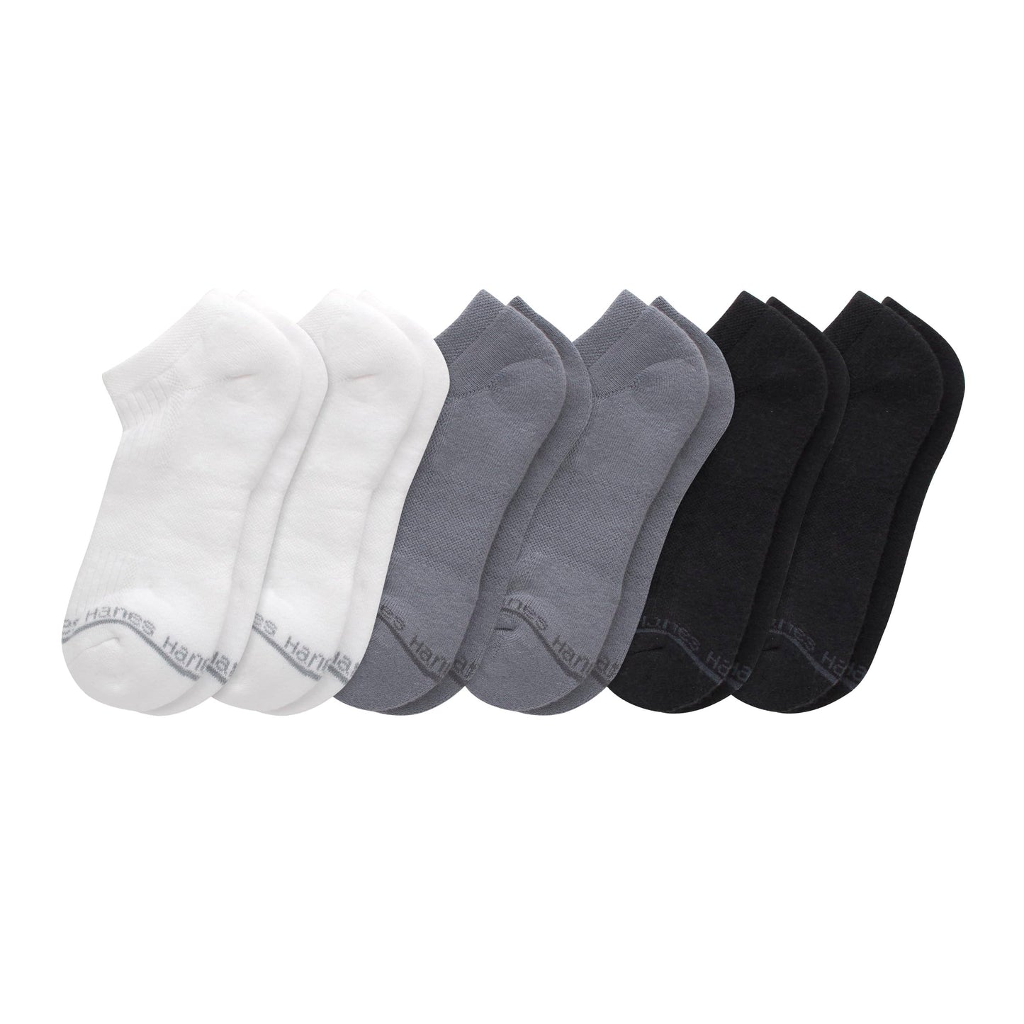 Hanes Women's Originals SuperSoft No Show Socks, Stretch No Show Socks, 6-Pairs - Medaid International