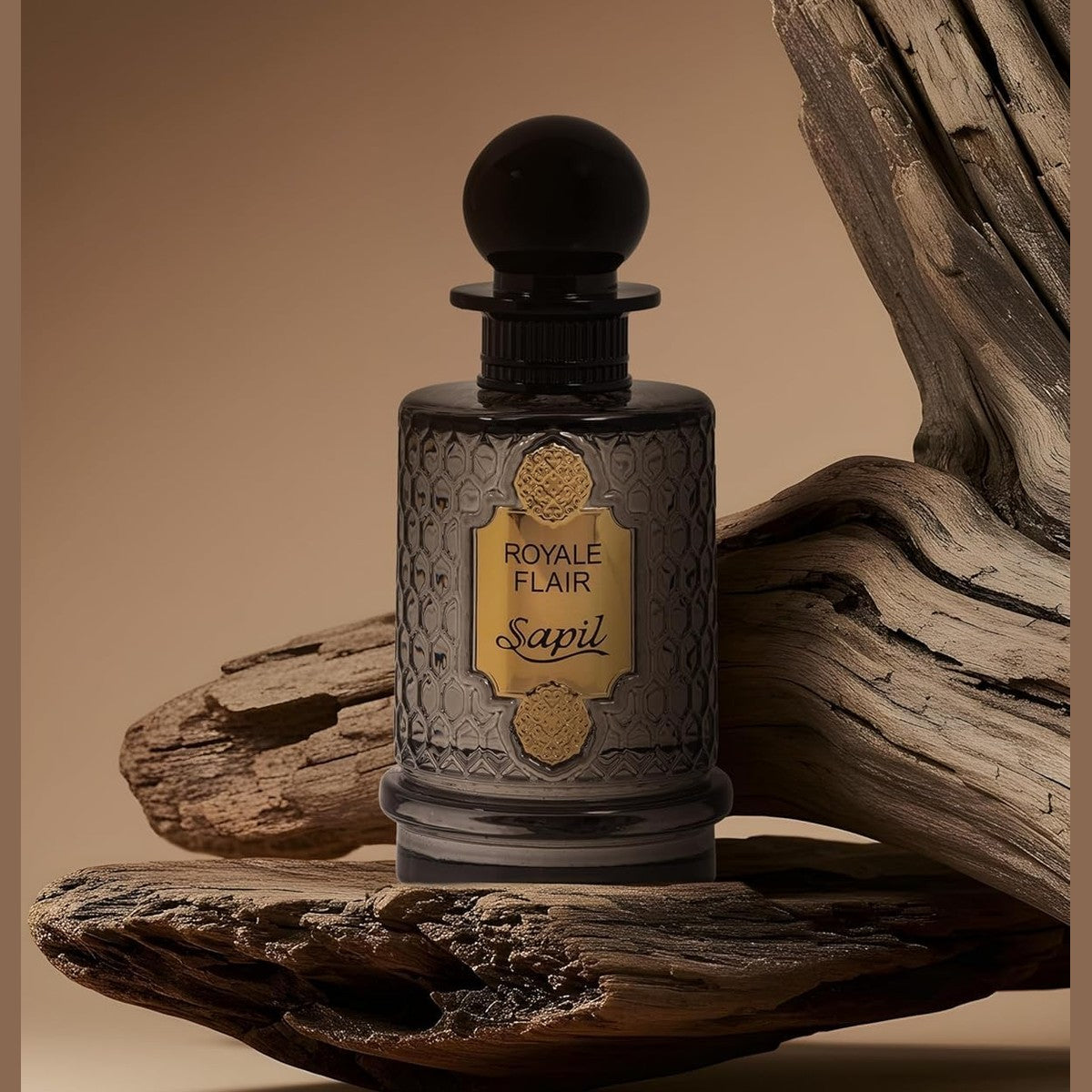 Sapil Royale Flair Unisex Eau De Parfum β Spicy Woody Oud & Amber Blend β Long-Lasting Premium Luxury Fragrance for Men & Women β Arabic Dubai Perfume β 3.38 oz - Medaid International
