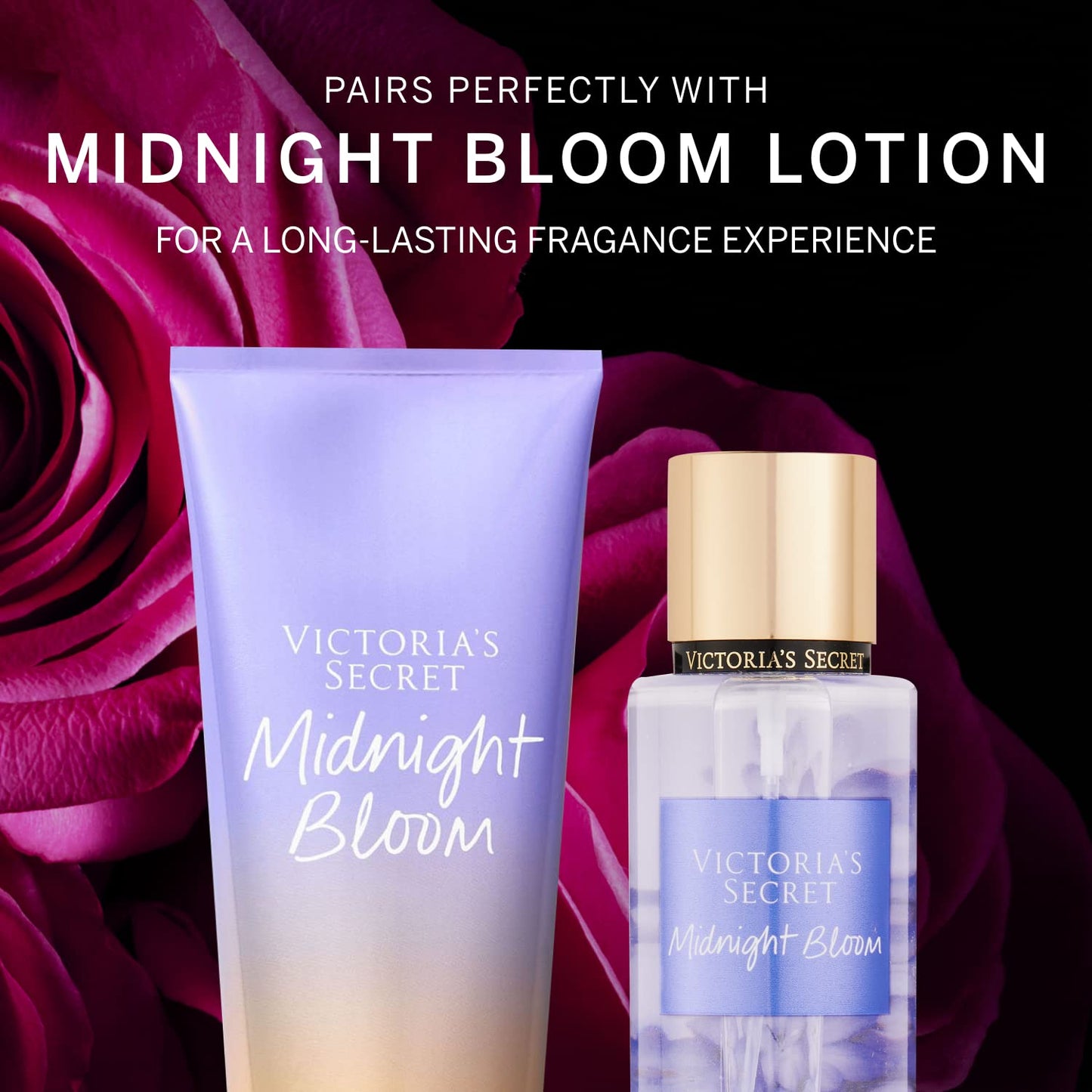 Victoria's Secret Midnight Bloom Mist & Lotion Set - Medaid International