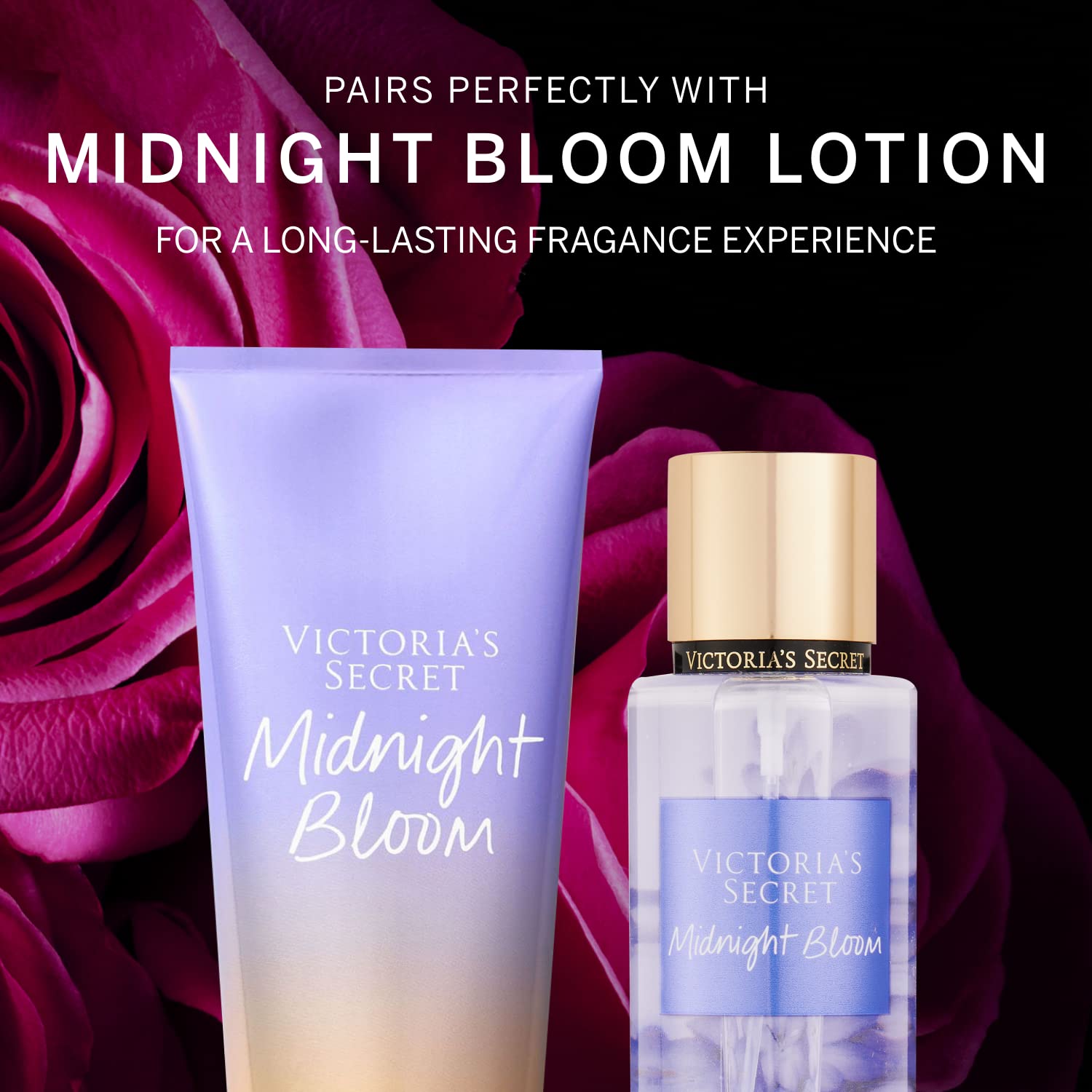 Victoria's Secret Midnight Bloom Mist & Lotion Set - Medaid International