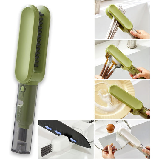 Multifunctional Cutlery Cleaning Brush - Medaid International