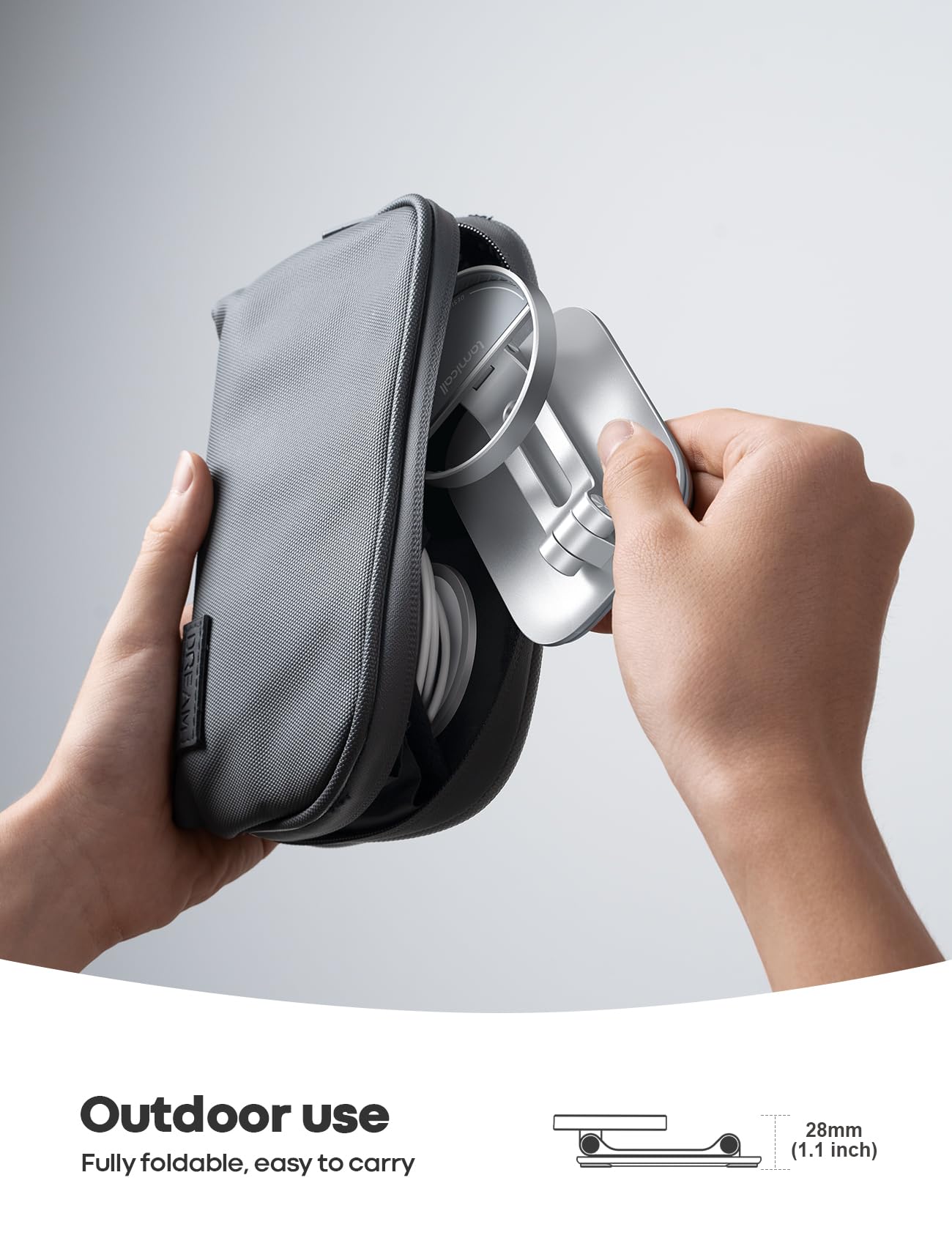 Lamicall Phone Stand for Mag Safe Charger & Car Phone Mount - Medaid International
