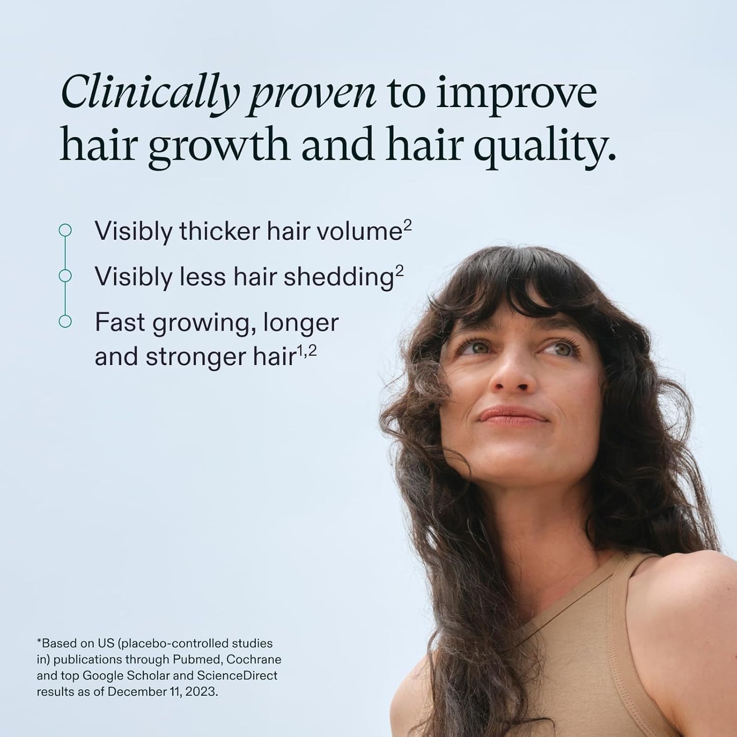 Nutrafol Women's Hair Growth Supplements, Ages 18-44, Clinically Proven for Visibly Thicker and Stronger Hair, Dermatologist Recommended - 1 Month Supply - Medaid International