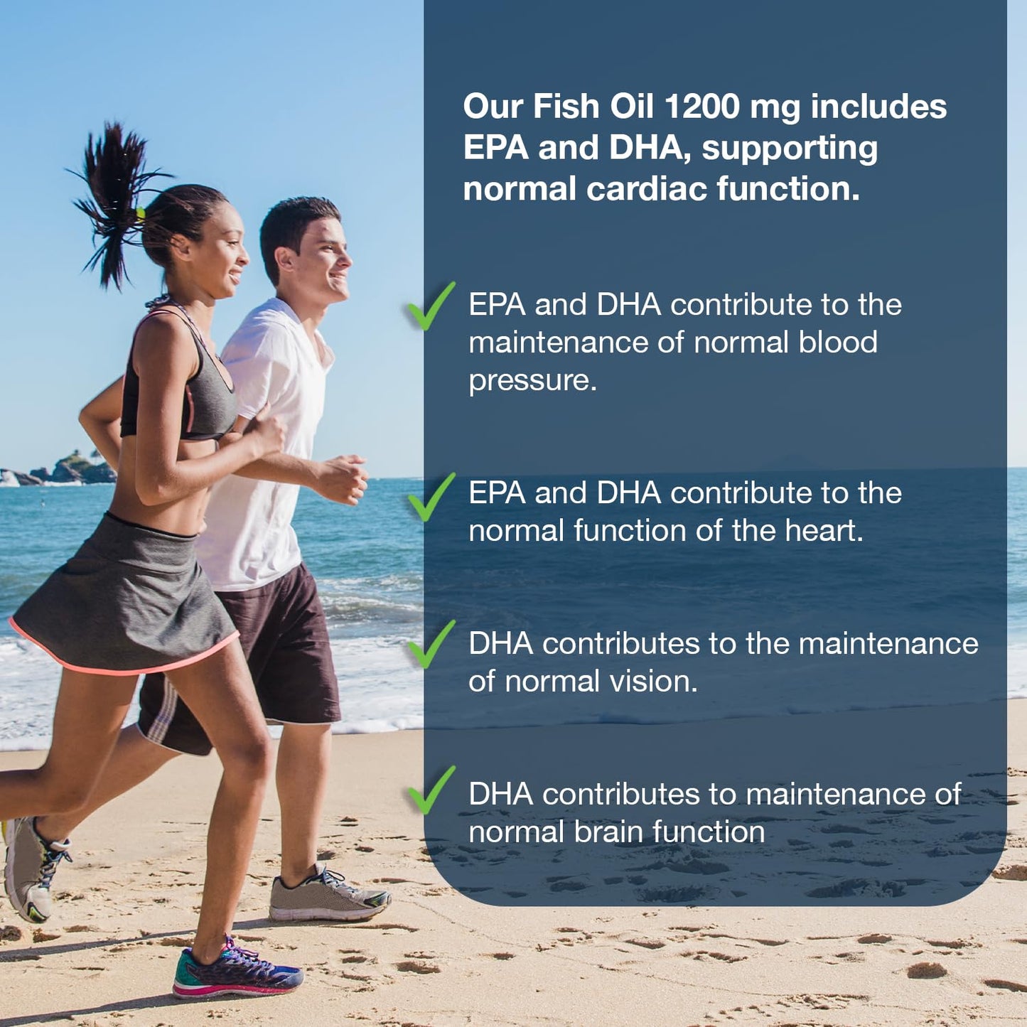 ORZAX Omega 3 Fish Oil 1200 mg - EPA DHA Omega 3 Supplement - Promotes Heart, Eye, Joint, Nerve, Immune, Brain and Blood Health - Burpless & Lemon Flavored - Non-GMO - 120 Softgels - 60 Day Supply - Medaid International