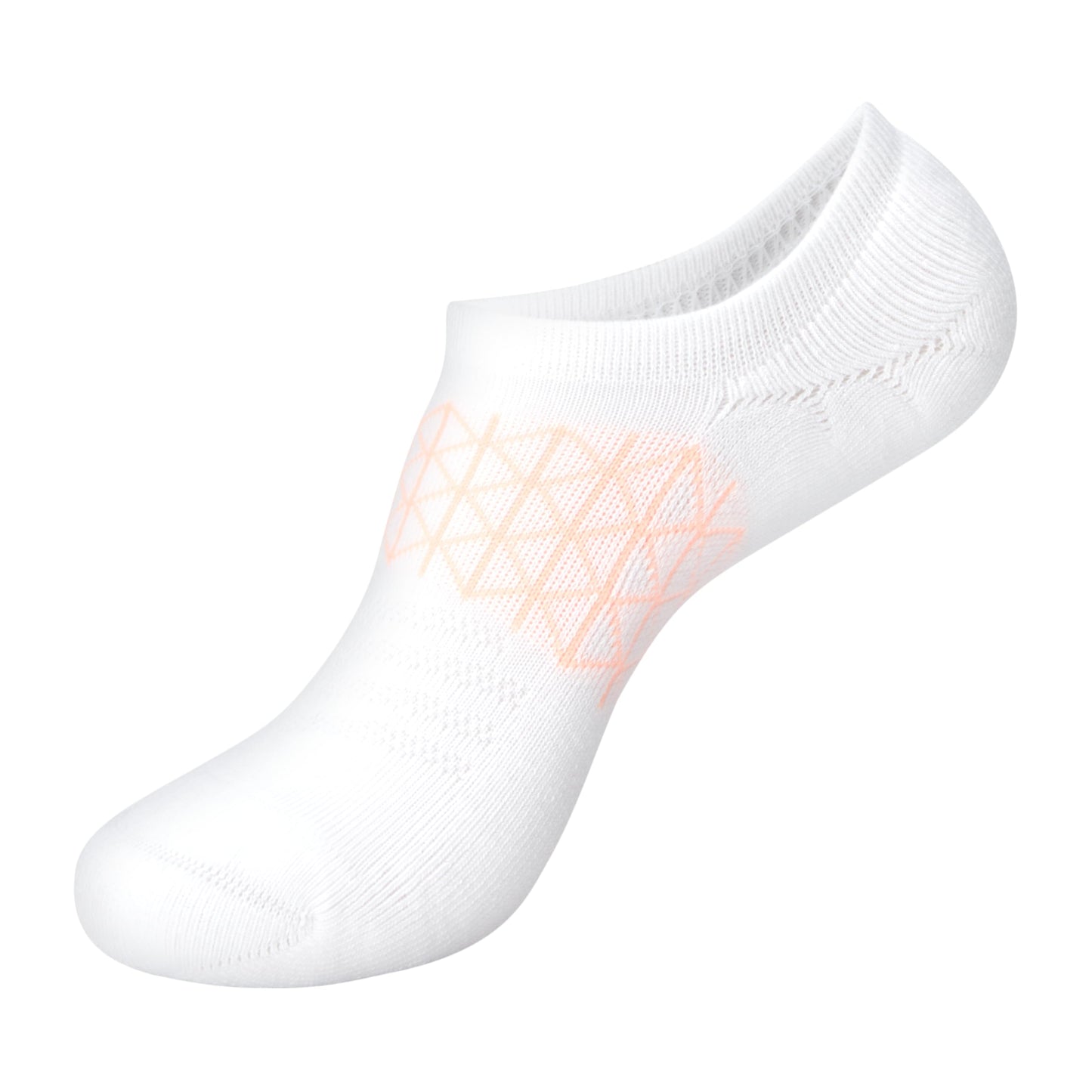 Hanes Women's Absolute Active Super No Show, Breathable Mesh Performance Socks, No-Slip Gripper, 4-Pack, White, 5-9 - Medaid International