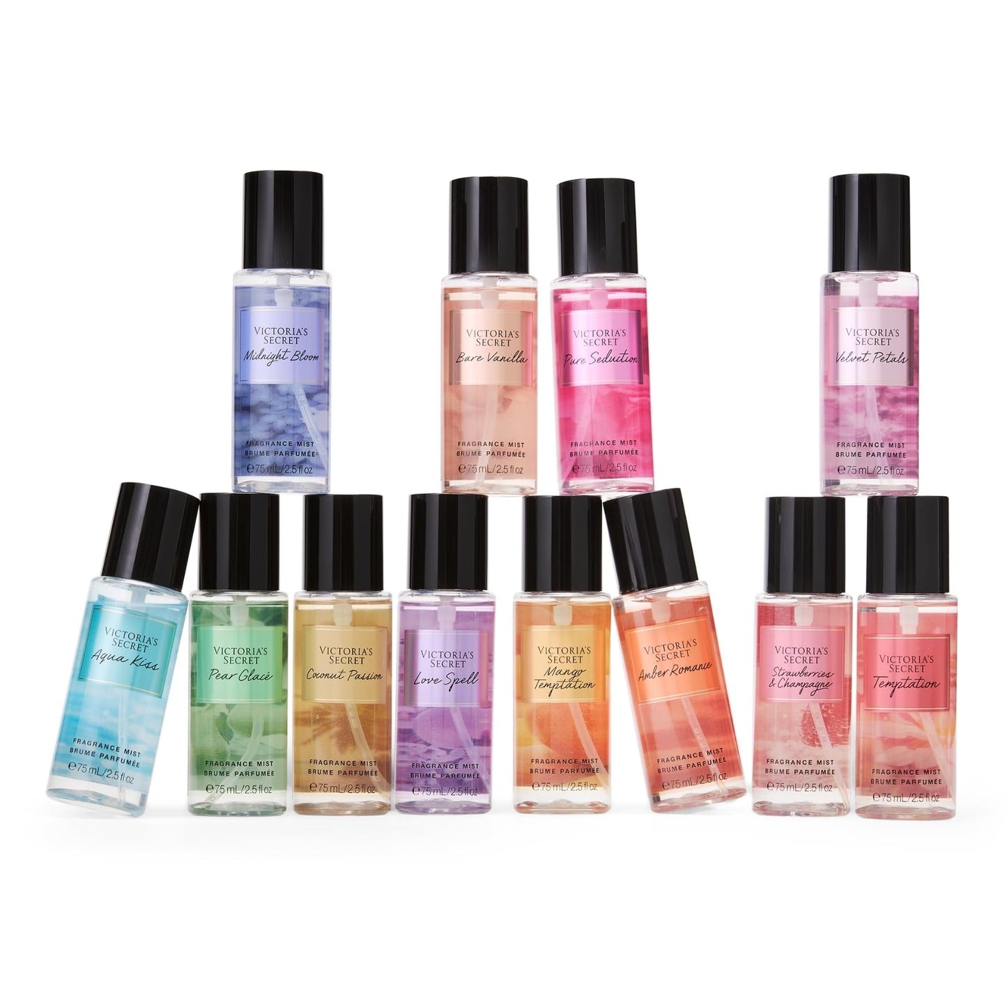 Victoria's Secret Mist Collection 12 Piece Travel Mist Gift Set - Medaid International