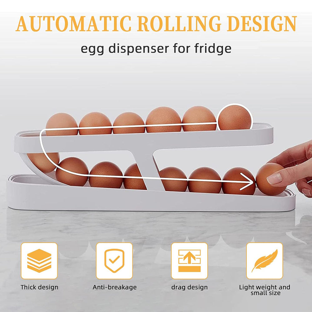 Egg Dispenser Organizer For Refrigerator - Medaid International