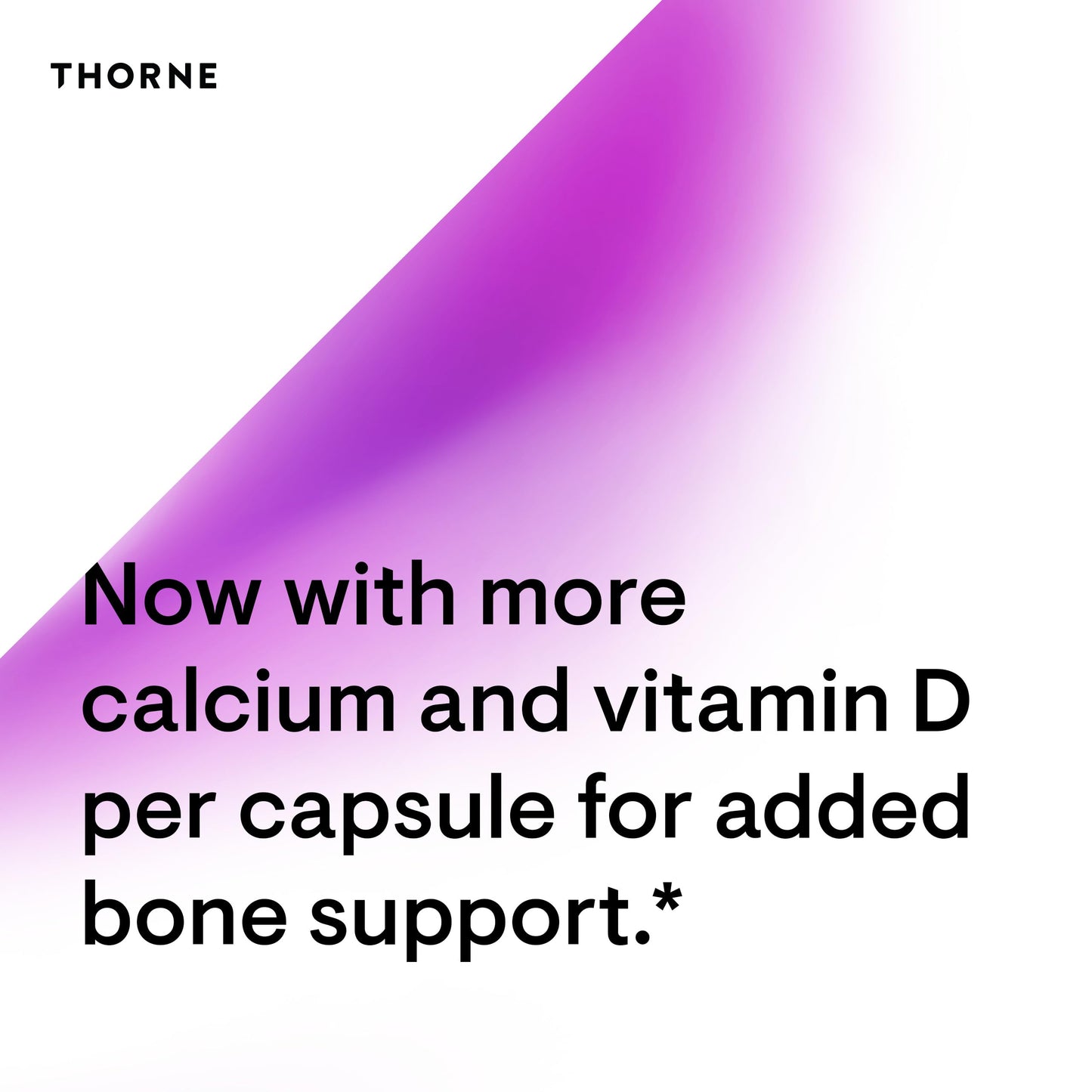 THORNE - Advanced Bone Support‡ - (Formerly Oscap) - Bone Health Supplement with Calcium and Vitamin D* - 120 Capsules - Medaid International