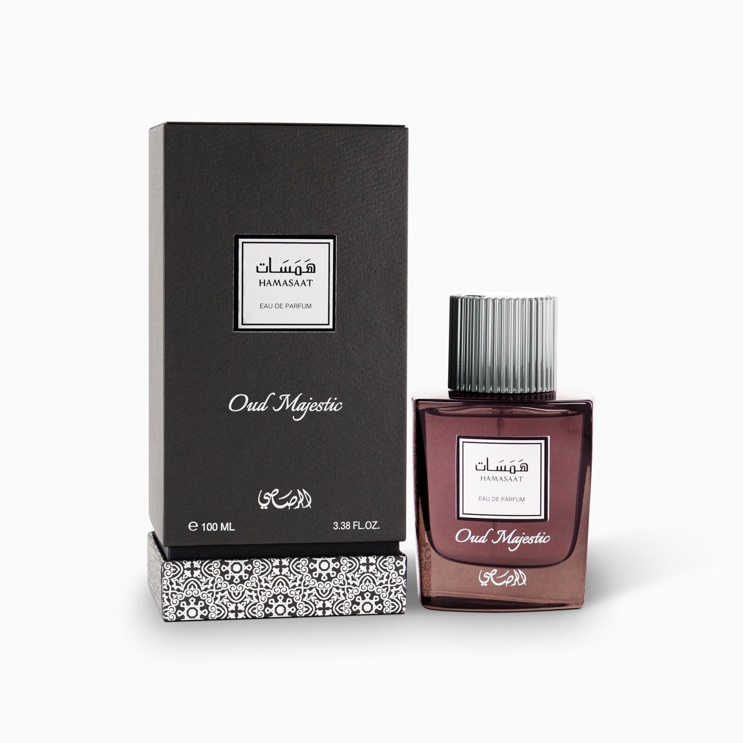 Rasasi Hamasaat Oud Majestic for Unisex - 3.38 oz EDP Spray - Medaid International
