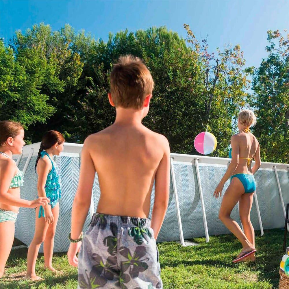 Chevron Prism Rectangular Pool Set 400x200x100 cm - Medaid International