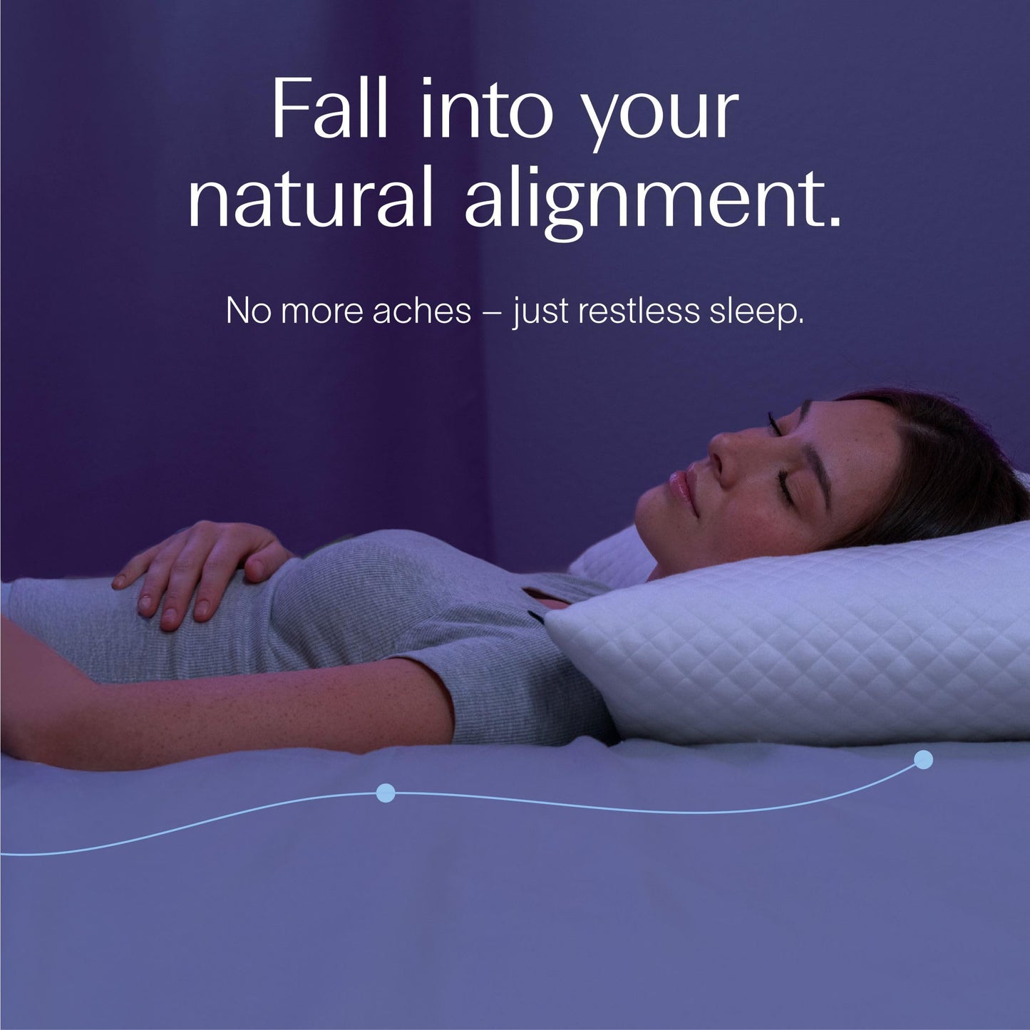 DreamyBlue Signature Pillow w/Adjustable Loft β’ Shredded Memory Foam Fill β’ Neutral Alignment for Side, Back, and Stomach Sleepers β’ Washable Bamboo Rayon Cover β’ CertiPUR-US Certified Foam (Queen) - Medaid International