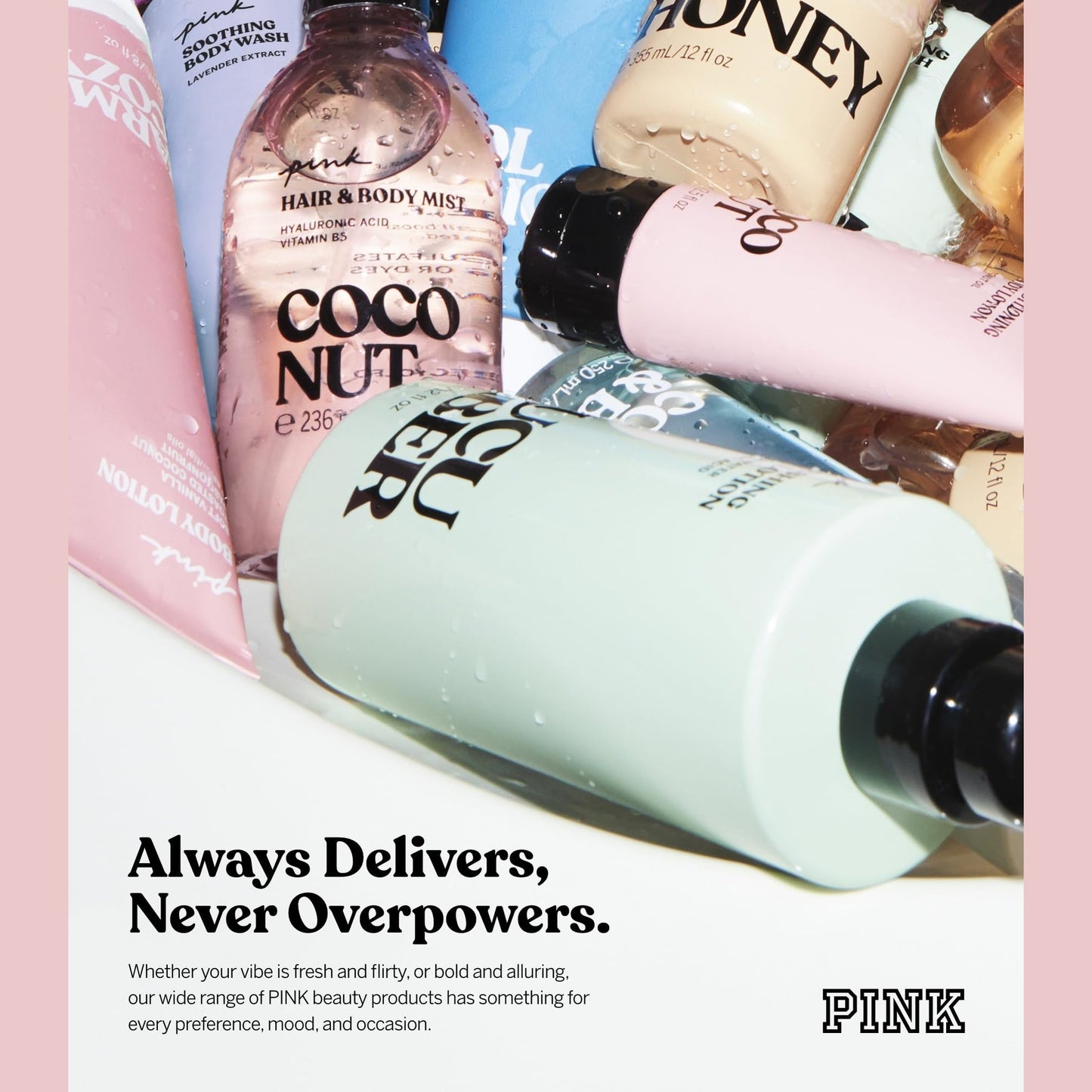Victoria's Secret Pink Honey Body Mist with Essential Oils - Medaid International