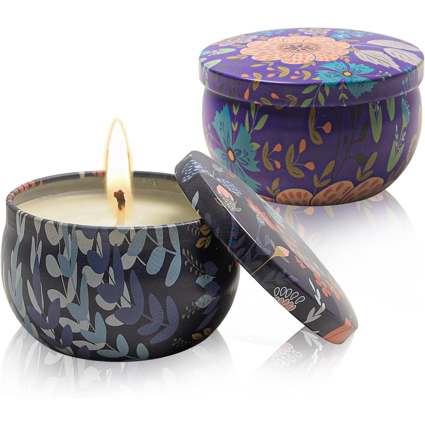 Candles Gift, Candles Gifts for Women Man, Scented Candles Clearance, Aromatherapy Candle for Relaxation,Candles for Home Scented Portable Travel Jar Festive Gifts Romantic Decor Candles Gift - Medaid