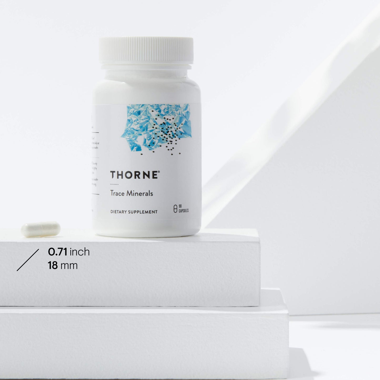 THORNE - Trace Minerals - Dietary Supplement with Zinc, Boron & Selenium - Chelated Forms - Comprehensive Formula - 90 Capsules - Medaid International