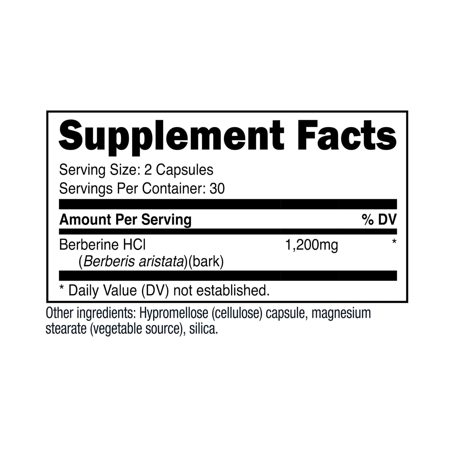 Nutricost Berberine HCl 1200mg , 60 Vegetarian Capsules - Gluten Free & Non-GMO - Medaid International