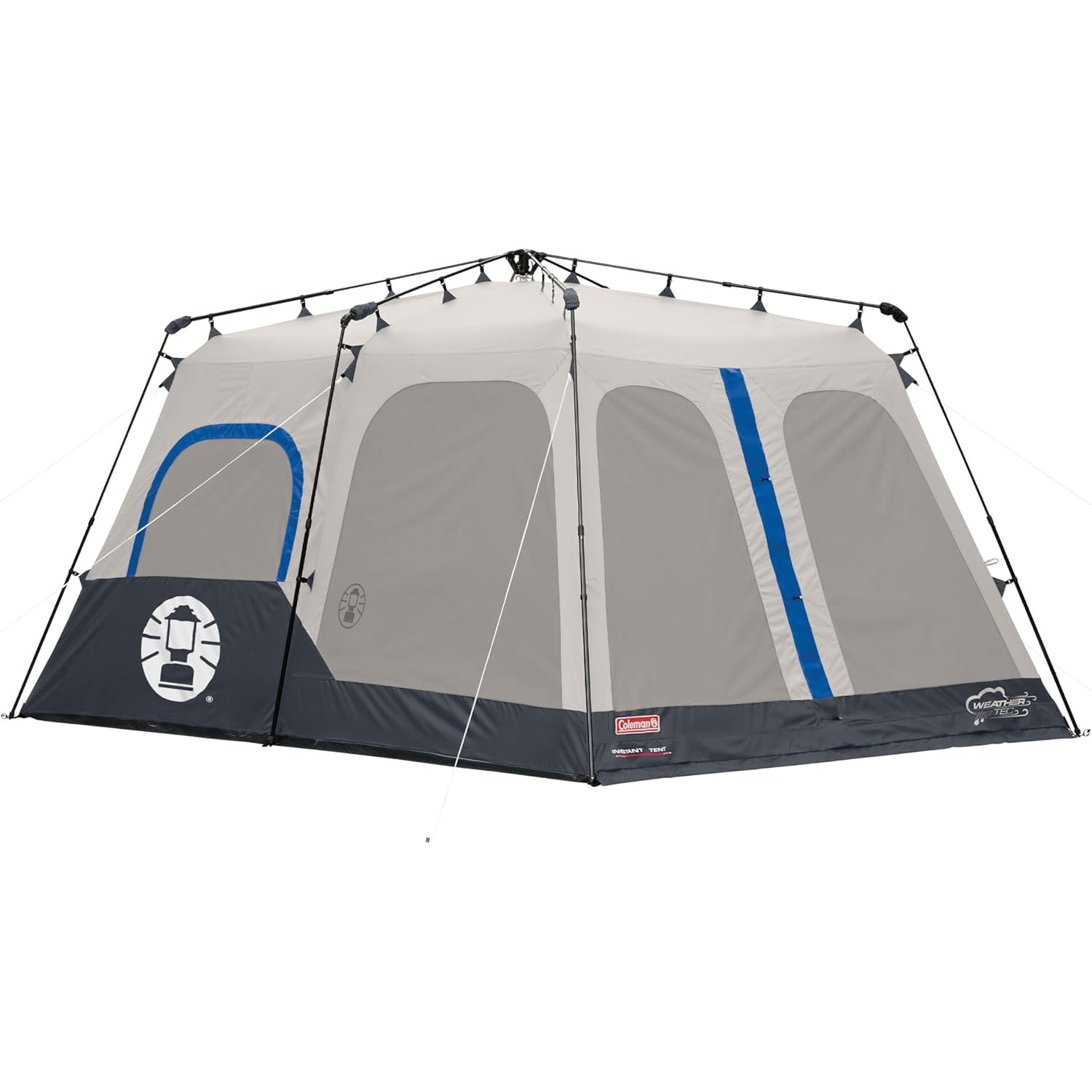 Coleman Instant Cabin Tent with 1-Minute Setup, 4/6/8/10 Person