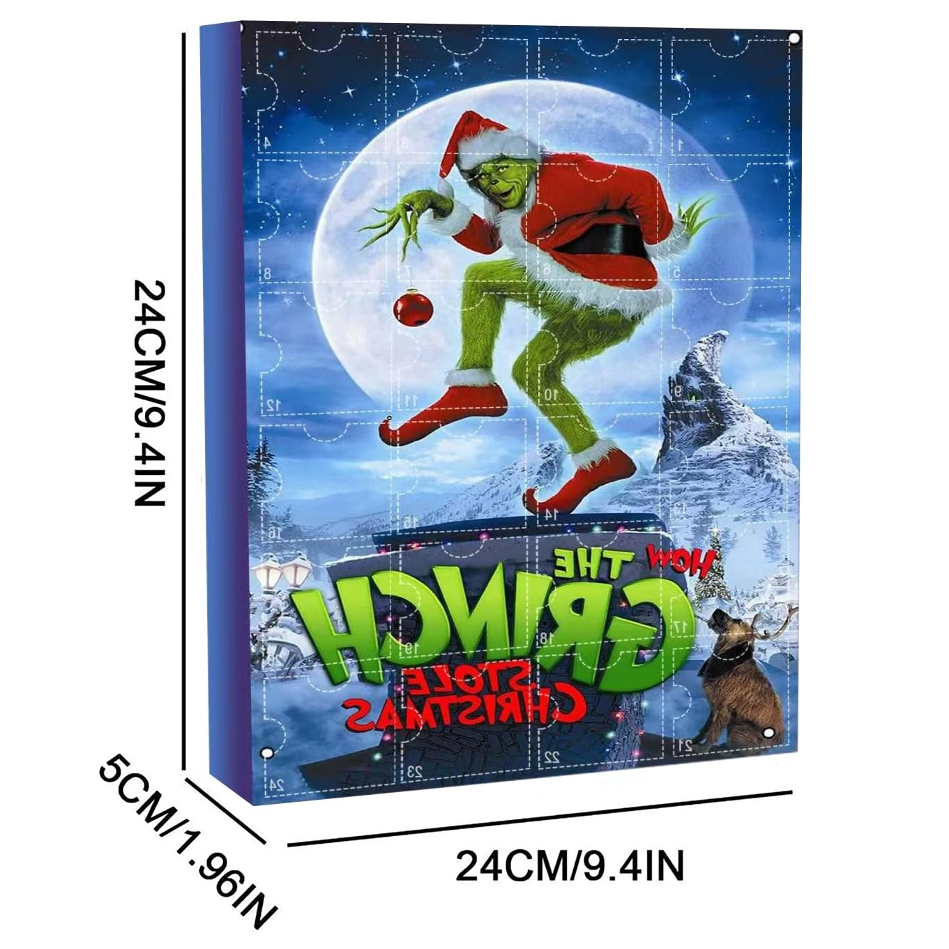 Christmas Advent Calendar 2025 Halloween, 24 Days Cute Cartoon Elf Figures Doll Countdown Calendar for Kids Doll Collectible Gift Christmas Figures Advent Calendar (B) - Medaid International