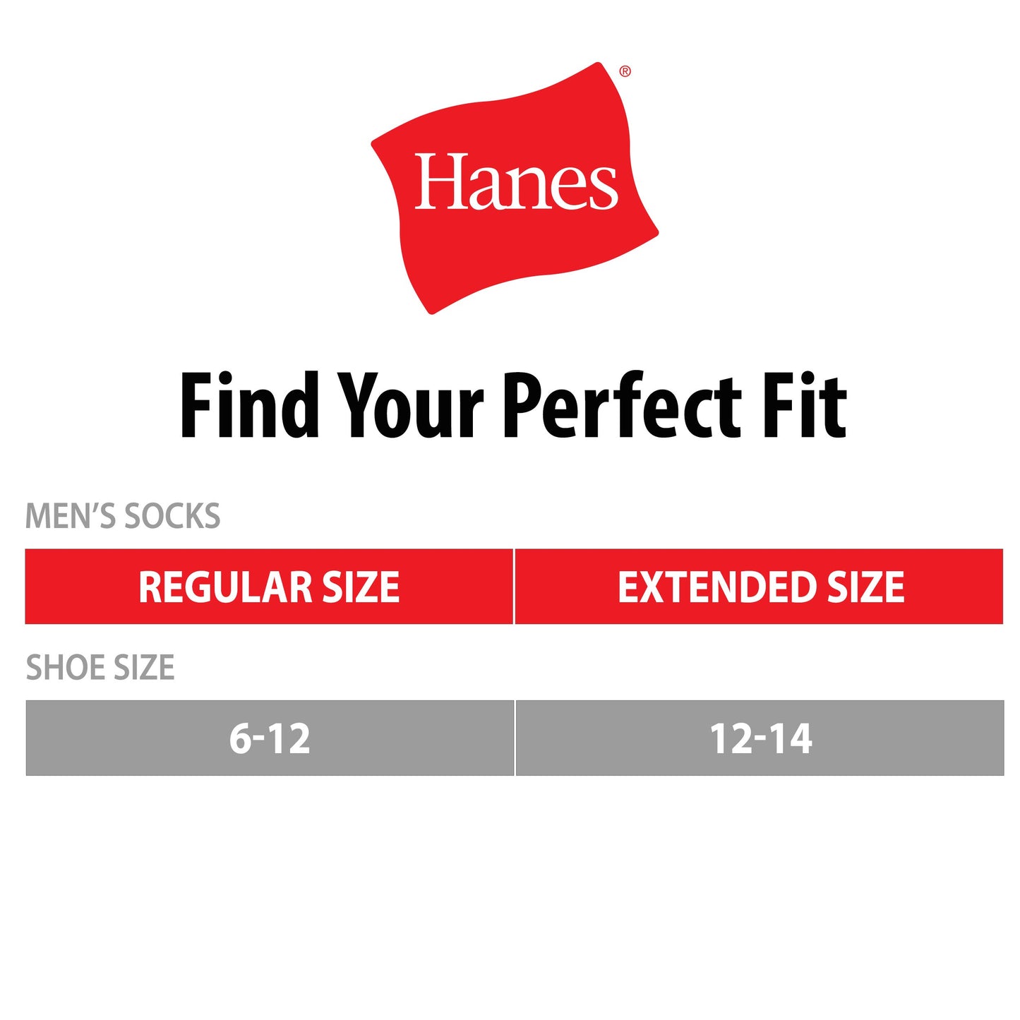Hanes mens Hanes Men's Performance Ankle Socks, 6-pair Pack casual socks, White, 6 12 US - Medaid International