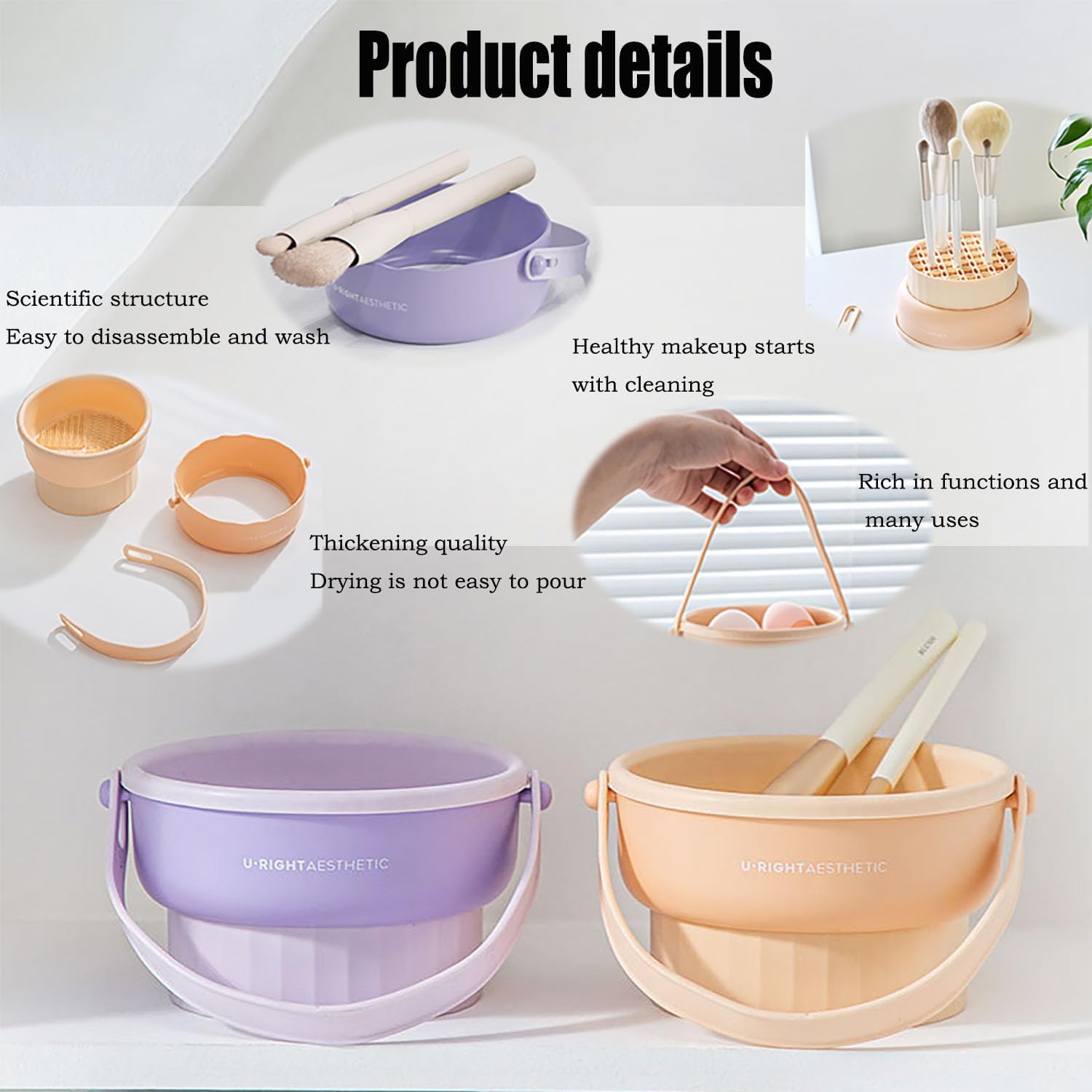 Makeup Brush Cleaning Bowl - Medaid International