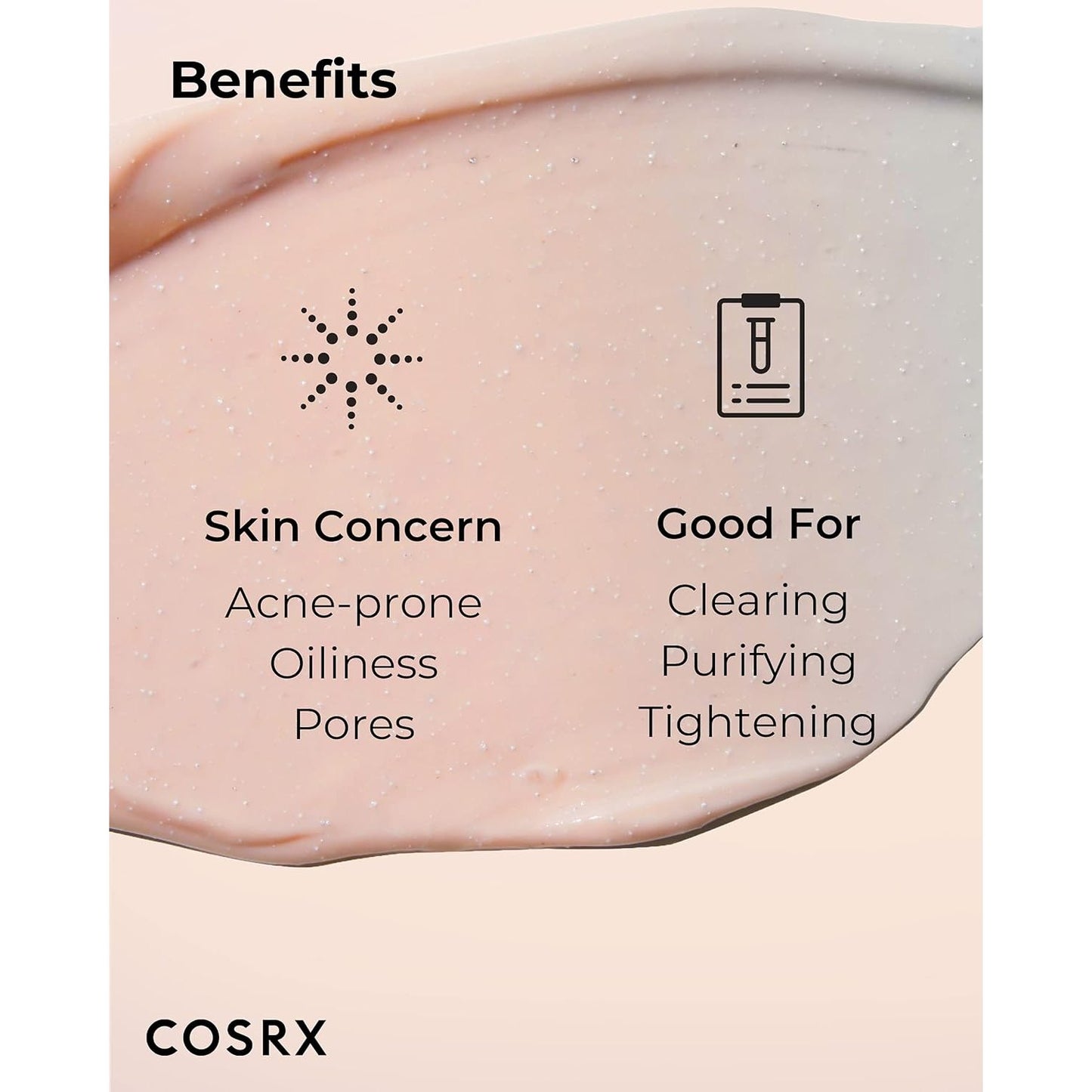 cosrx-poreless-clarifying-charcoal-mask-pink-110-g - Medaid