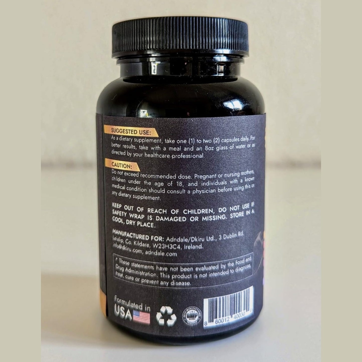 Adndale NAD Supplement. NMN Alternative Liposomal NAD+, Trans Resveratrol, Quercetin, Berberine, Betaine Anhydrous, Grape Seed, Fisetin. 90 Capsules - Medaid International