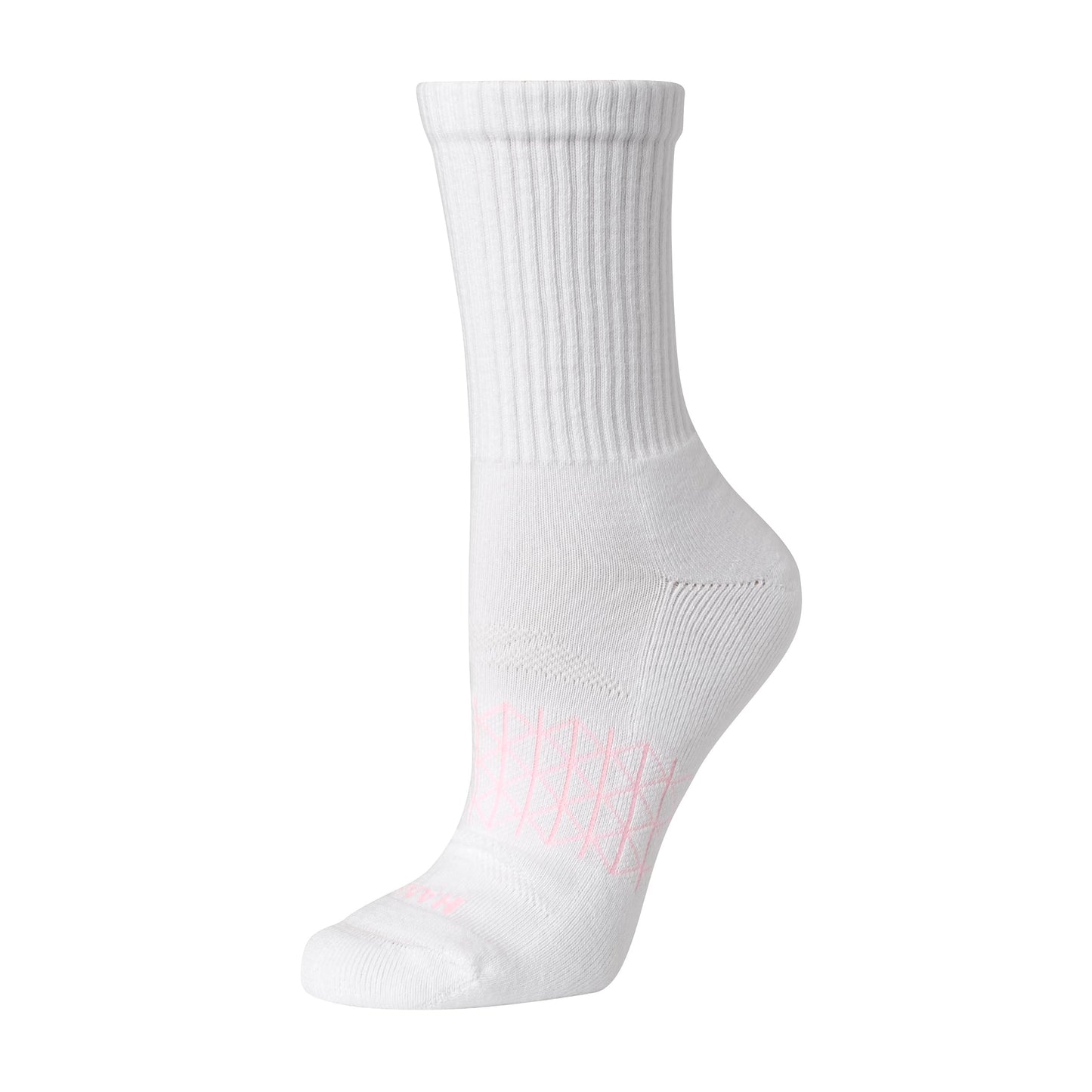 Hanes Women's Cushioned Crew Socks, Absolute Active Crew Socks for Women, Seamless Toe, 4-Pairs - Medaid International