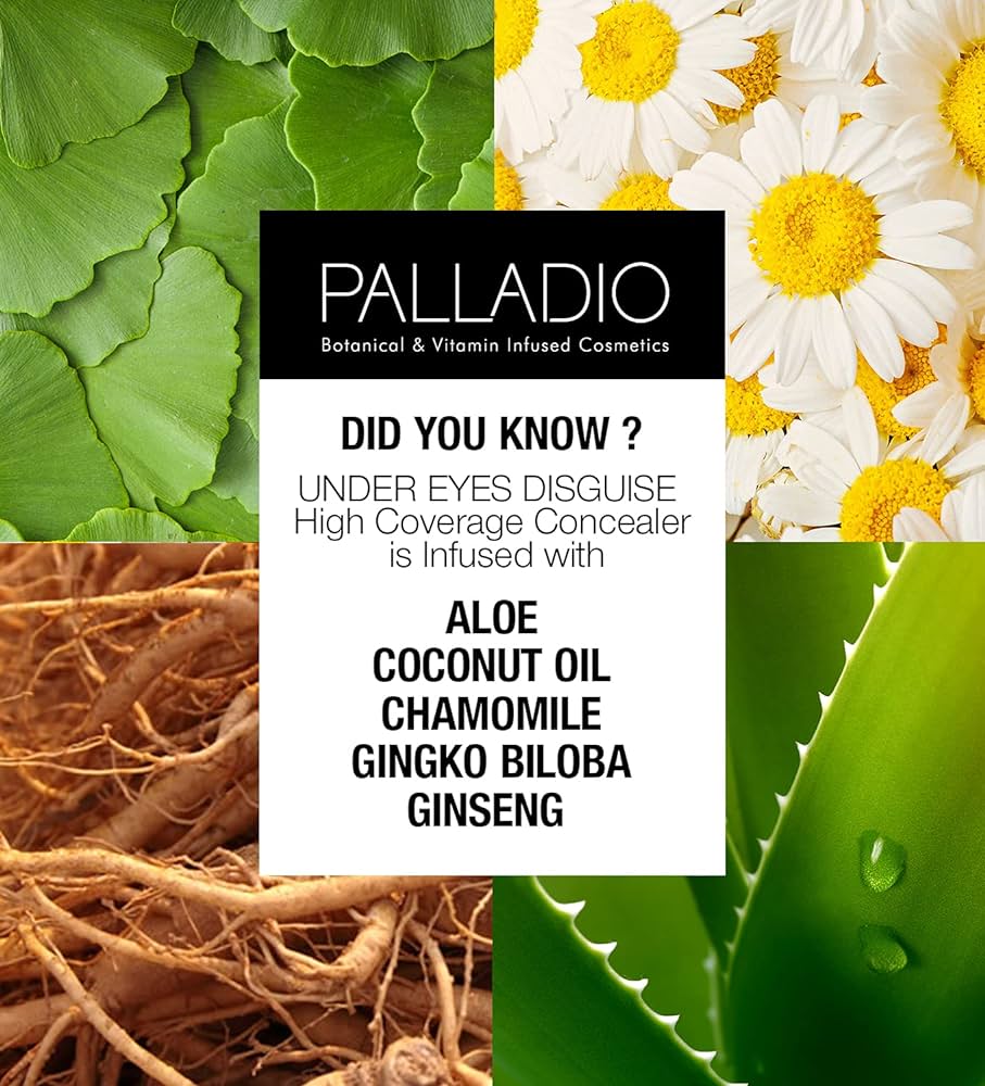 Palladio full coverage concealer with aloe & chamomille - Medaid International