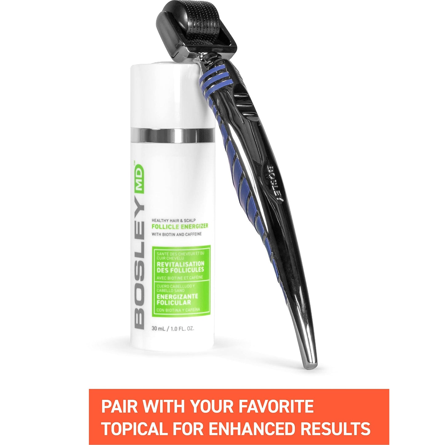 Bosley Hair Rejuvenation System - Hair ReGrowth System - Medaid International