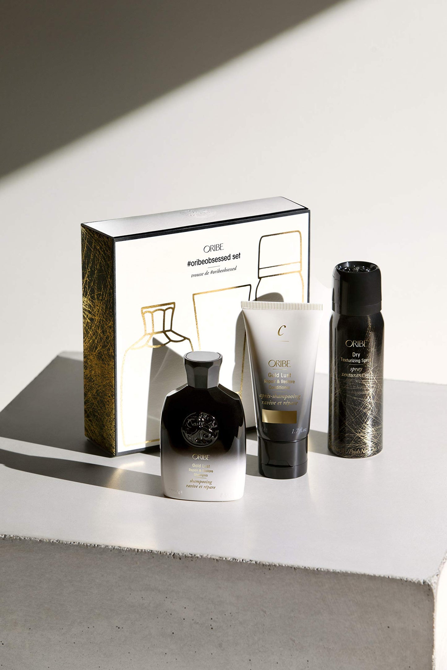 Oribe Obsessed Set, 3 Count (Pack of 1) (Packaging may vary), Black - Medaid International
