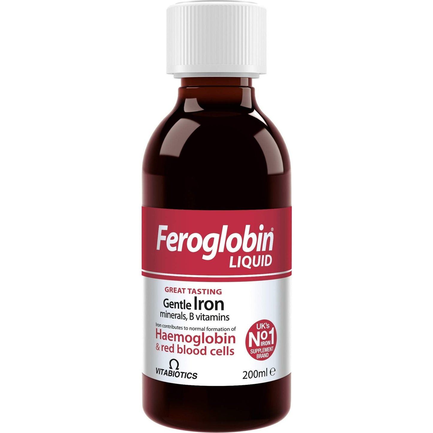 Feroglobin Gentle Iron and Nutrient Liquid - Reduce Tiredness and Fatigue | Maintain Health and Vitality | Natural Iron Source - Medaid International