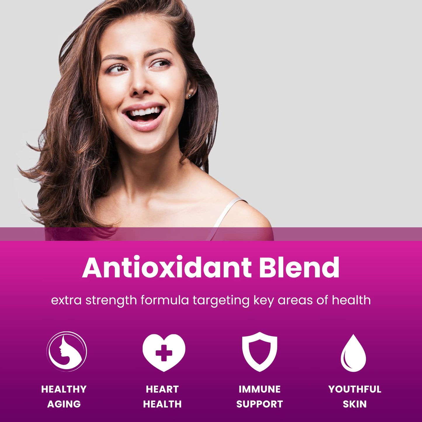 NutraChamps Resveratrol Supplement, Extra Strength Formula for Healthy Aging, Immune Support, 60 Vegan Capsules with Trans-Resveratrol, Green Tea Leaf, Acai Berry & Grape Seed Extract - Medaid International