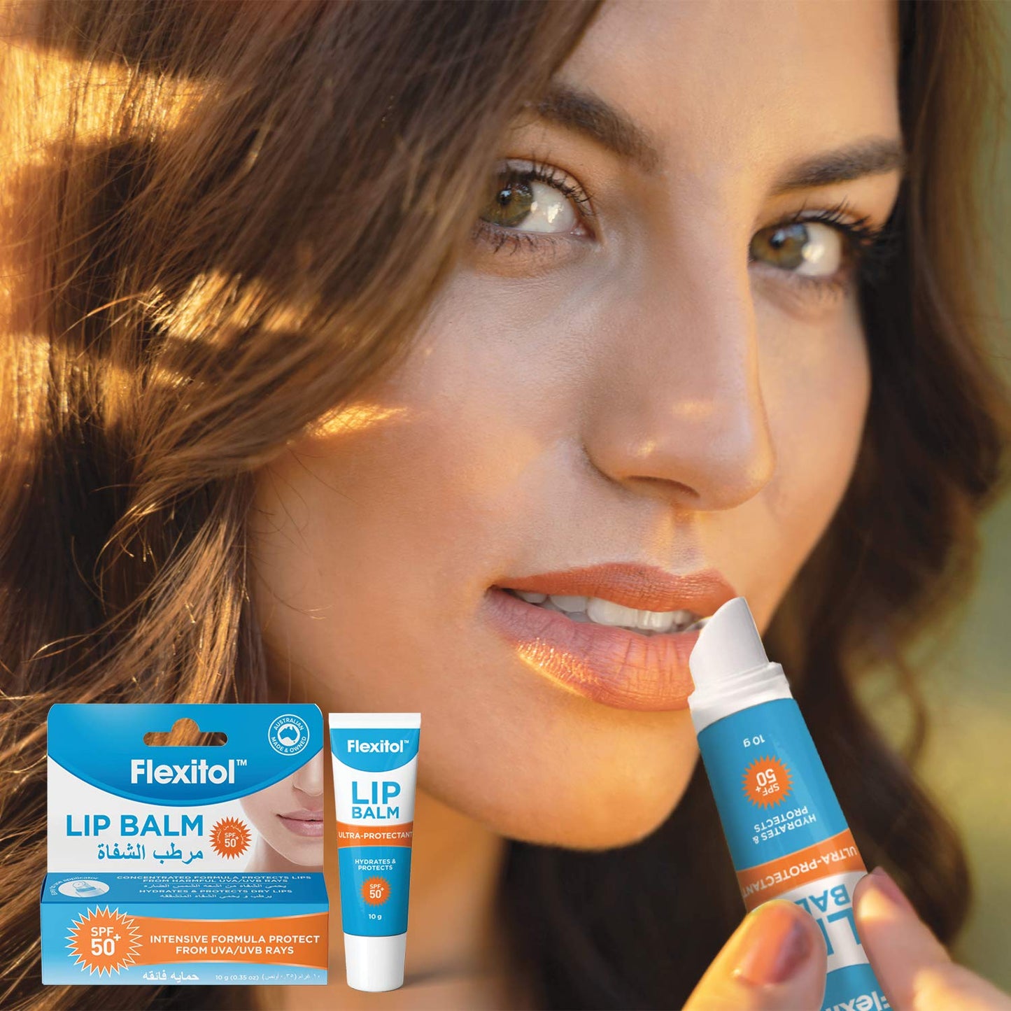 Flexitol Lip Balm SPF 50+ 10g - Medaid International