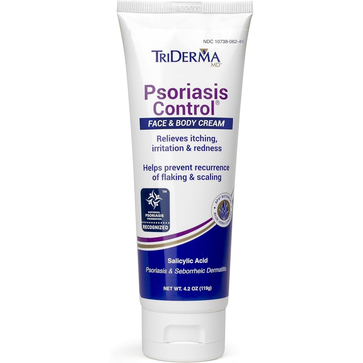 TriDerma Psoriasis Control Face and Body Cream, 4.2 Ounces - Medaid International