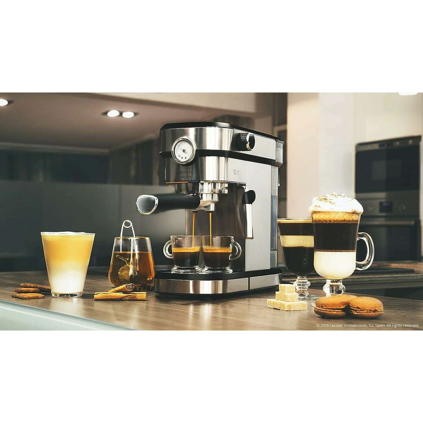 Cafelizzia 790 Steel Pro Espresso Machine - Medaid International