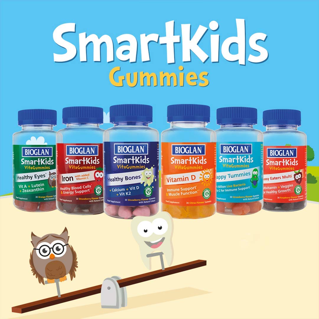 Bioglan SmartKids Vitamin D | Immune Support | 30 Gummies - Medaid International