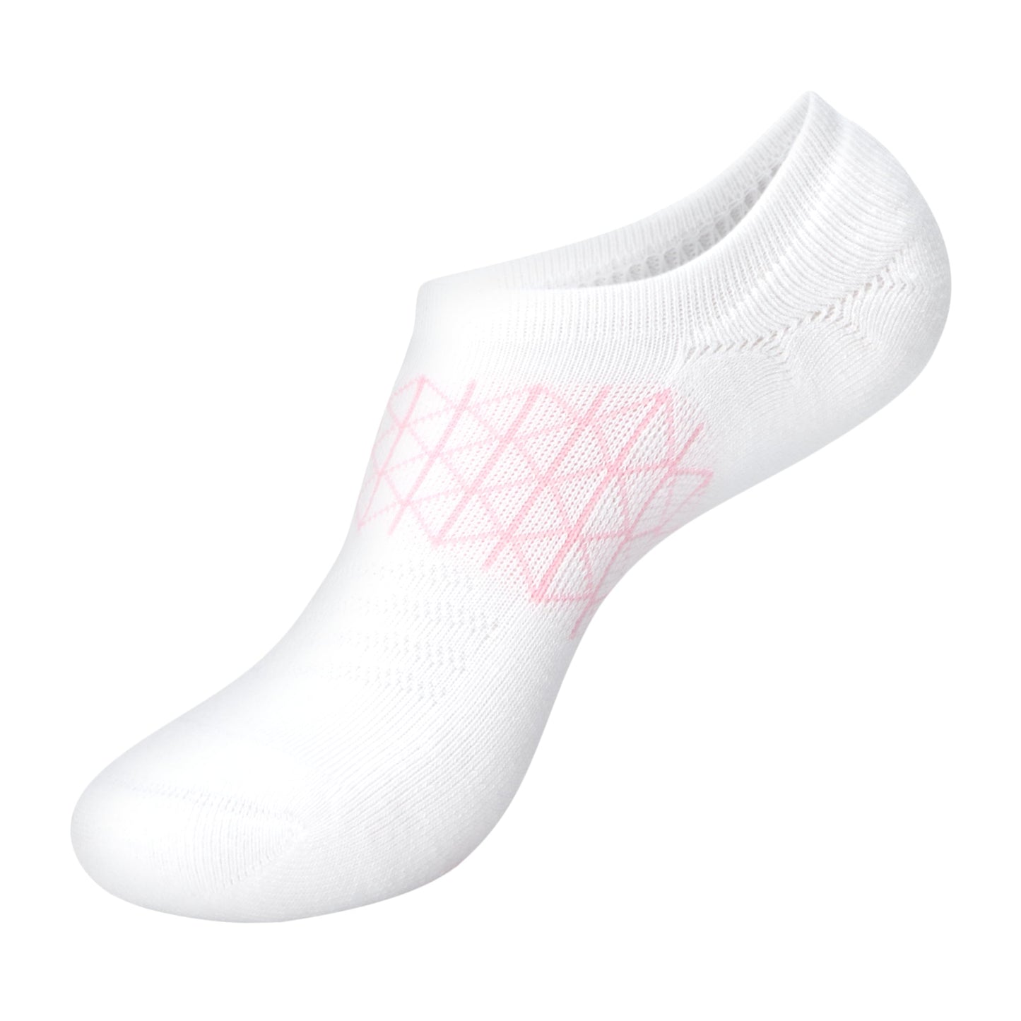 Hanes Women's Absolute Active Super No Show, Breathable Mesh Performance Socks, No-Slip Gripper, 4-Pack, White, 5-9 - Medaid International