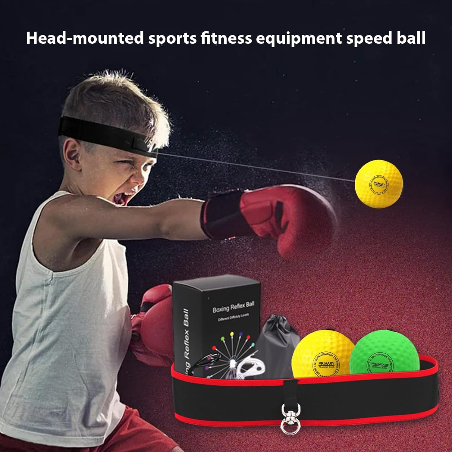 Boxer Reflex Ball Headband Set - Medaid International
