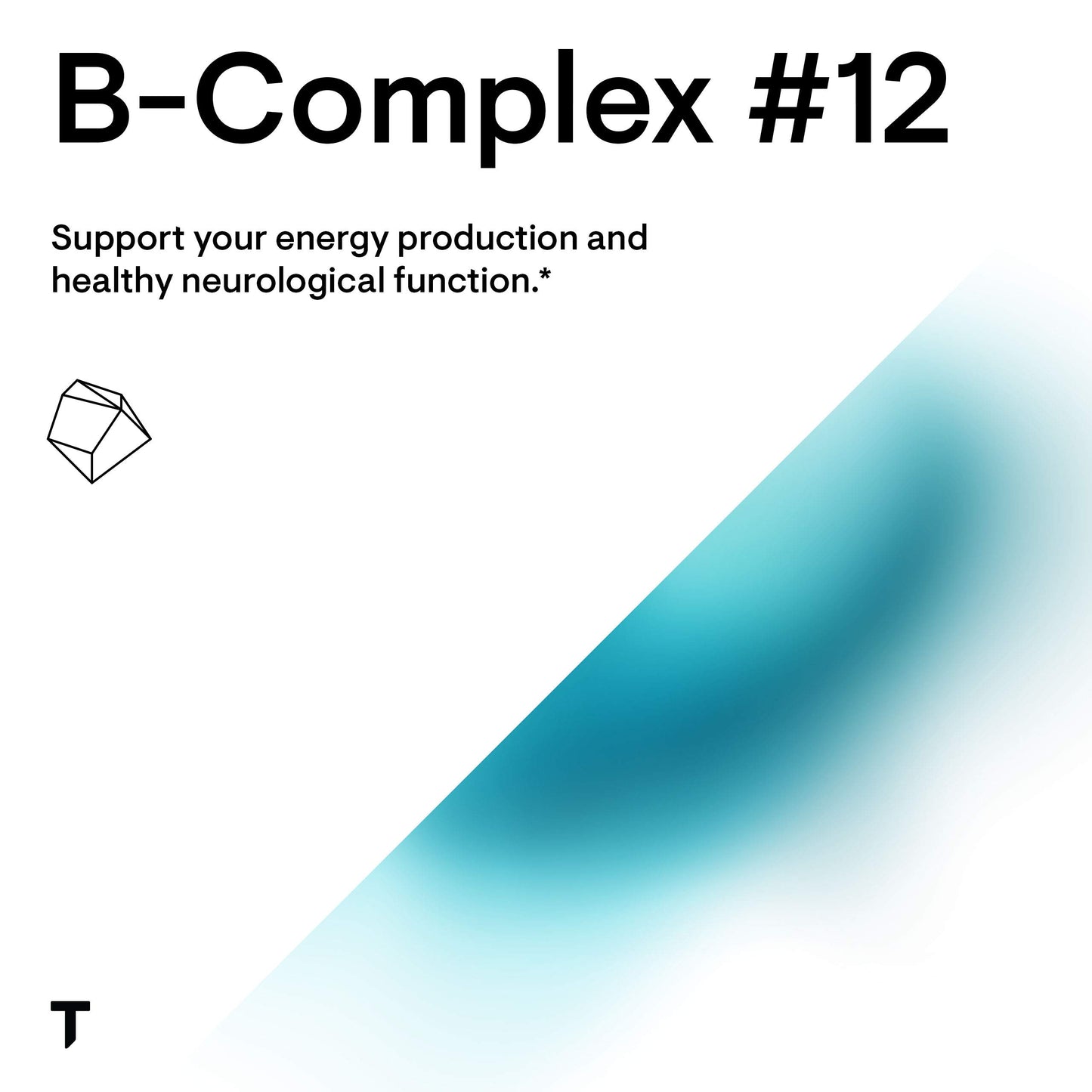 THORNE - B-Complex #12 - Vitamin B Complex with Active B12 and Folate - 60 Capsules - Medaid International