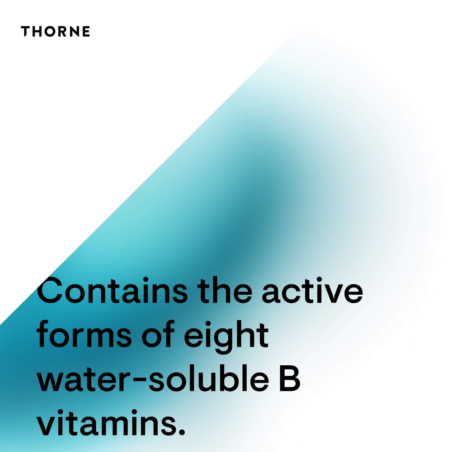 THORNE - B-Complex #12 - Vitamin B Complex with Active B12 and Folate - 60 Capsules - Medaid International