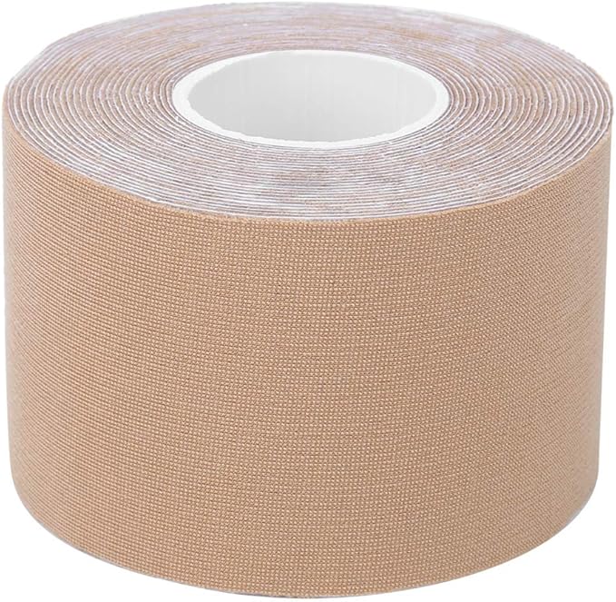 Boob tape (5 meters) - Archuu Elastic Waterproof Adhesive Nipple Paste Cover Breast Lift Tape Push-up Bra Inserts Pad (5mx6cm) - Medaid International