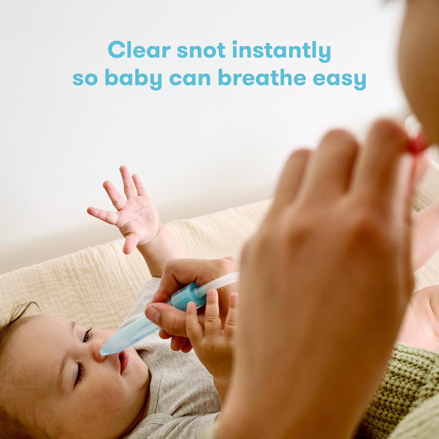 Frida Baby NoseFrida SnotSucker Nasal Aspirator for Baby, Baby Nose Sucker - Medaid International