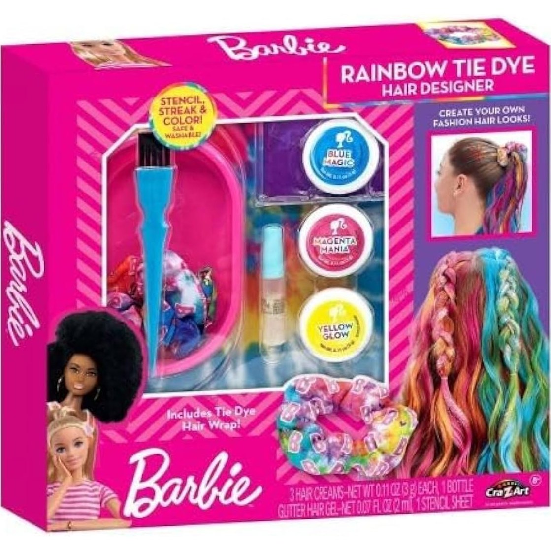Babie Rainbow Tie-Dye Hair Designer Kit - Medaid International